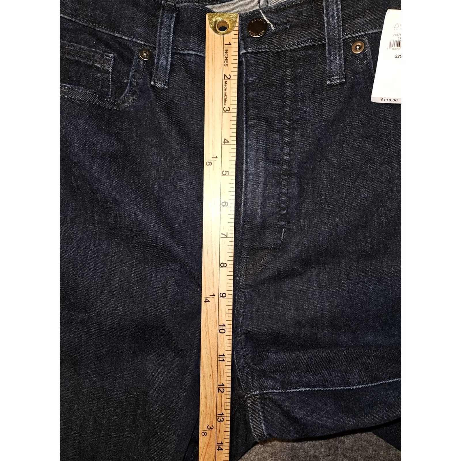 Banana Republic VINTAGE Banana Republic High Rise Flare Jeans NWT Women 32 Blue Denim Stretch Preppy City Modern Flared 30.5 Inseam Womens Size 24" / US 00 / IT 34 - 5 Thumbnail