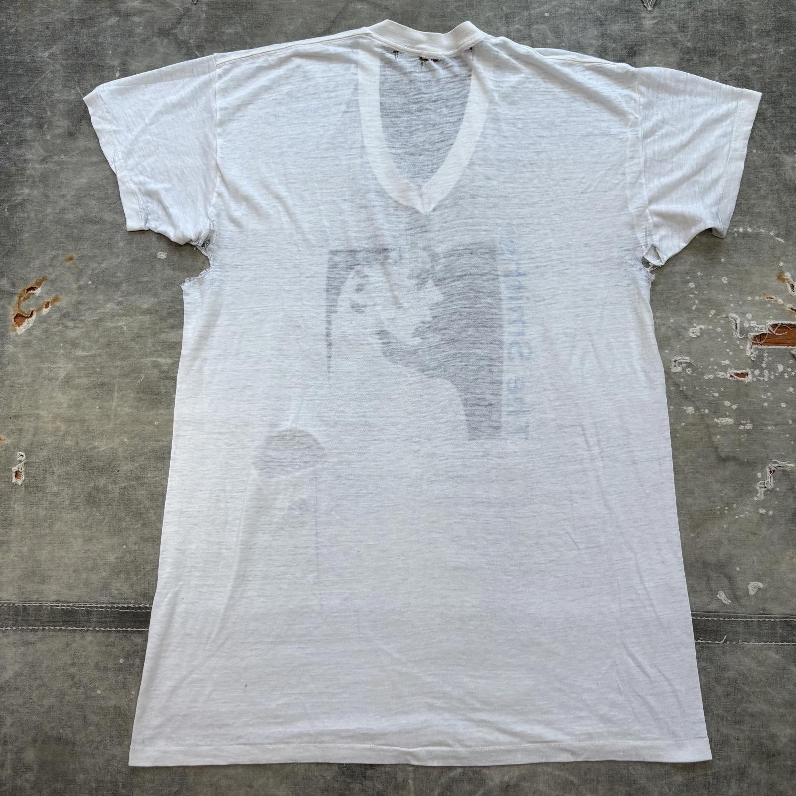 Band Tees × The Smiths × Vintage Vintage Rare 80s The Smiths Distressed Morrissey Band Shirt Size US XL / EU 56 / 4 - 5 Thumbnail