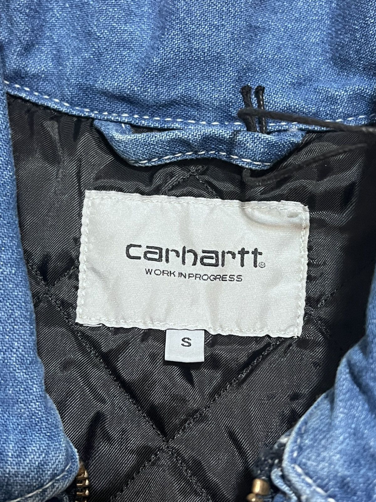 Carhartt Carhartt OG Detroit Jacket blue denim S Size US S / EU 44-46 / 1 - 4 Thumbnail
