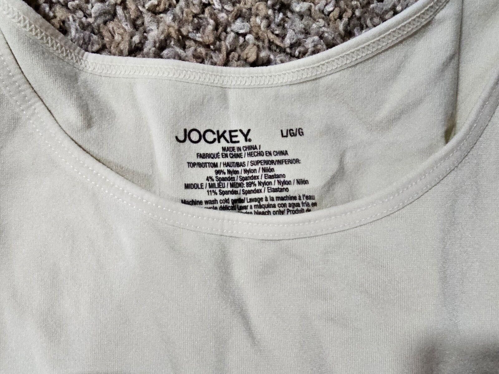 Jockey Jockey Womens Sleeveless Slim Compression Tank Top L Nylon Size L / US 10 / IT 46 - 2 Thumbnail