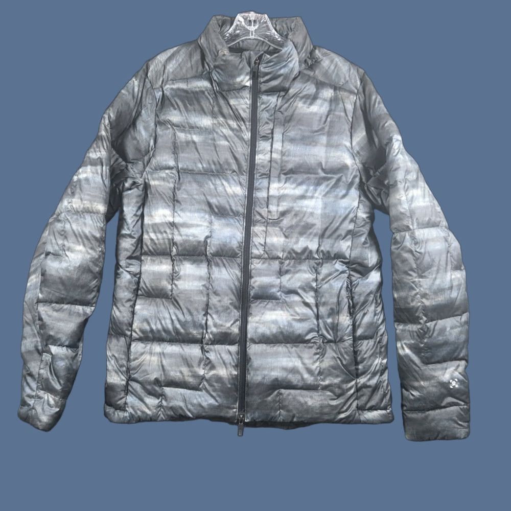 Lululemon Jacket Mens Full Zip 700 Fill Down Puffer Gray L
