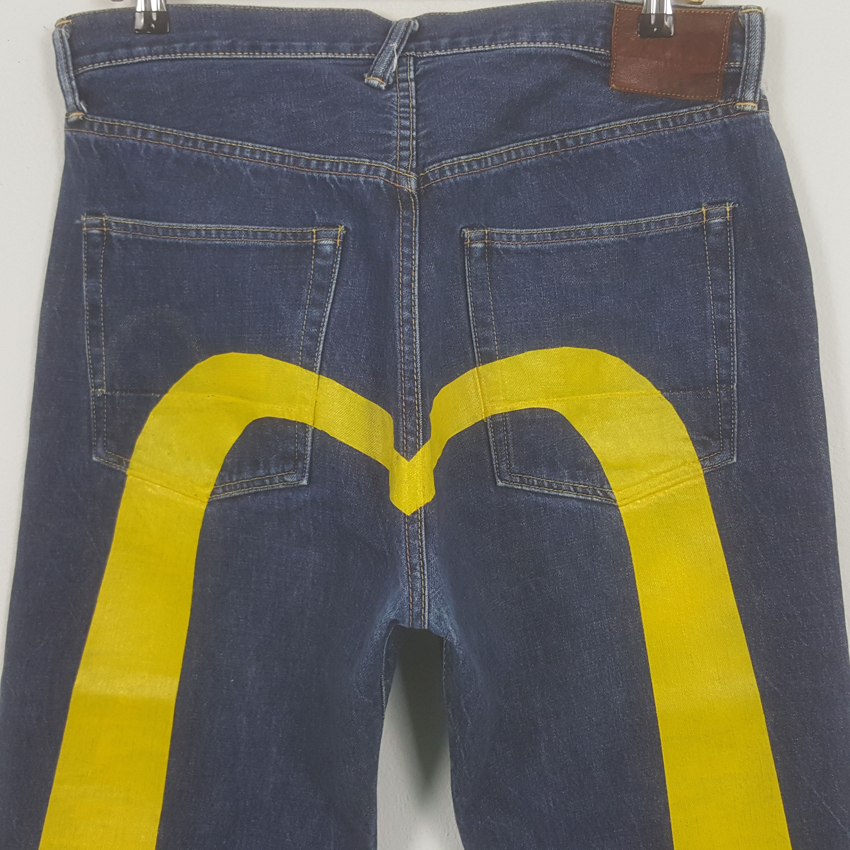 Evisu Vintage Evisu Japanese Brand Daicock Custom Art Denim Jeans Size US 34 / EU 50 - 2 Thumbnail