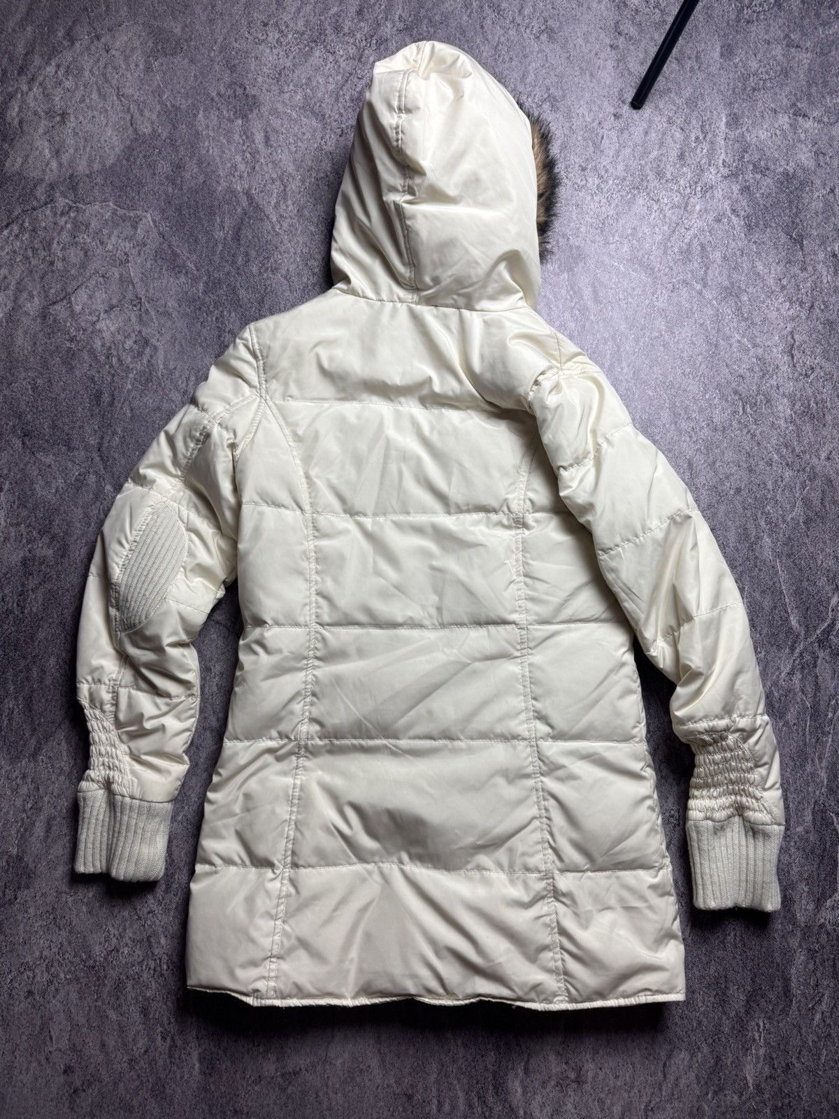 MISS SIXTY White Down Puffer Coat sale size: Small