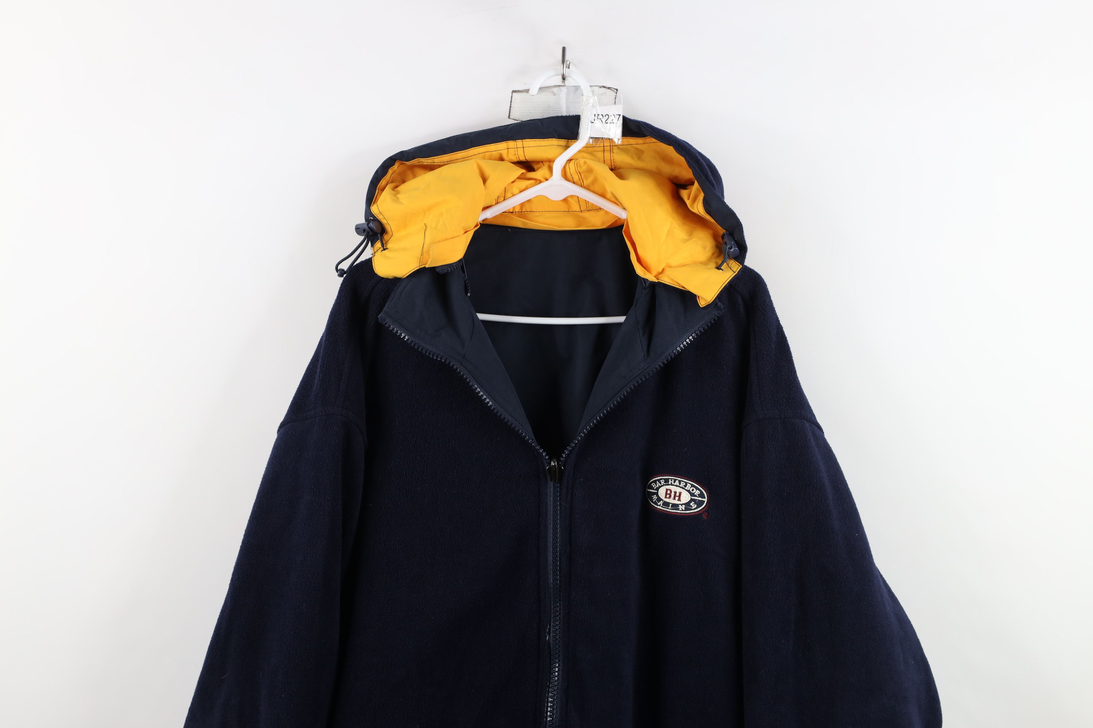 Vintage Vintage 90s Streetwear Reversible Bar Harbor Hooded Jacket Size US L / EU 52-54 / 3 - 13 Thumbnail