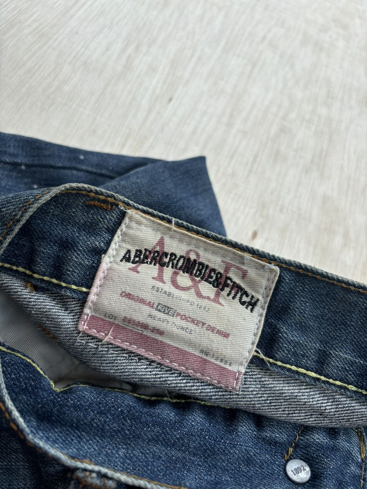 Hysteric Glamour × If Six Was Nine × Japanese Brand Vintage Abercrombie&Fitch Denim Jeans Size US 30 / EU 46 - 8 Thumbnail