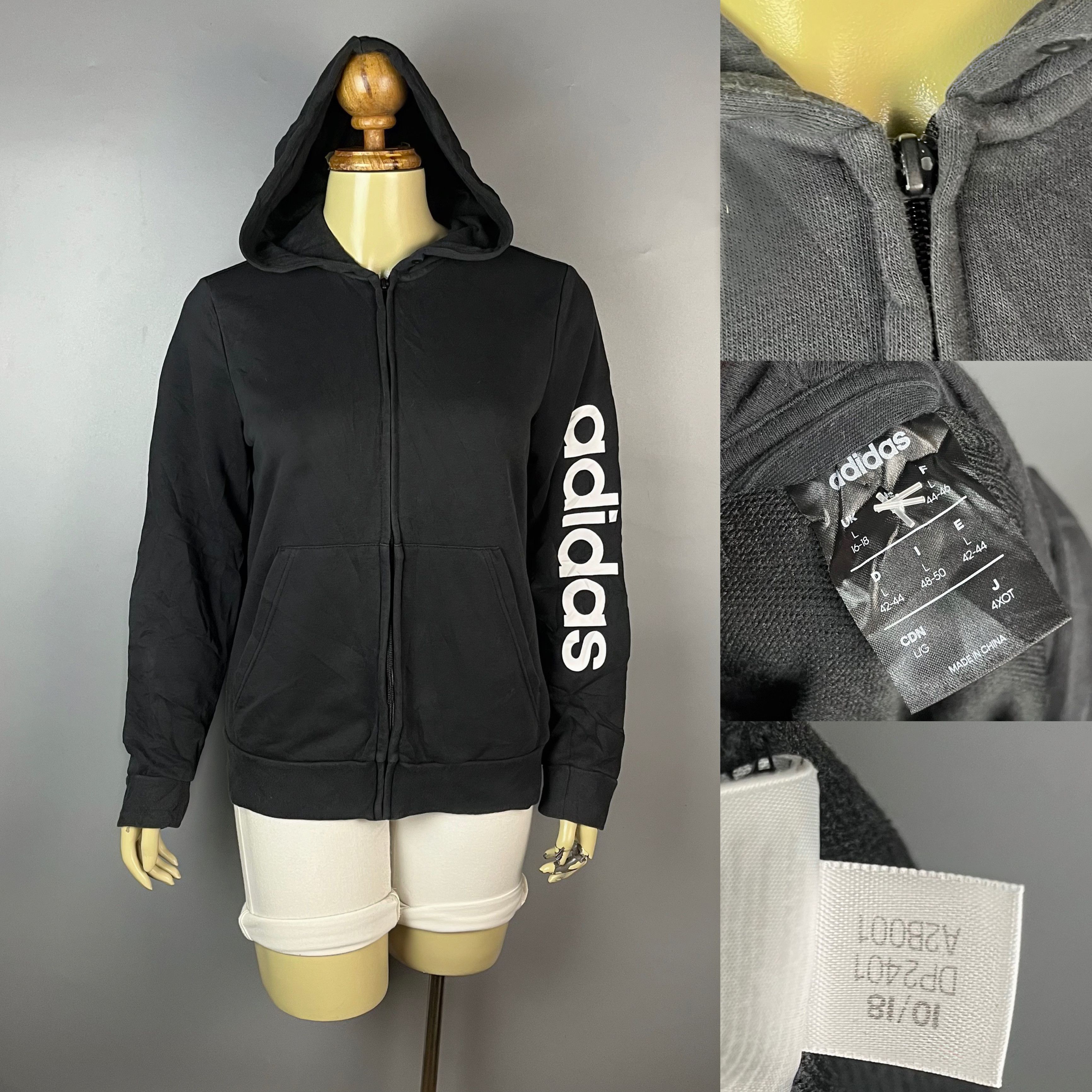 Adidas Adidas zippered hoodie Size M / US 6-8 / IT 42-44 - 1 Preview