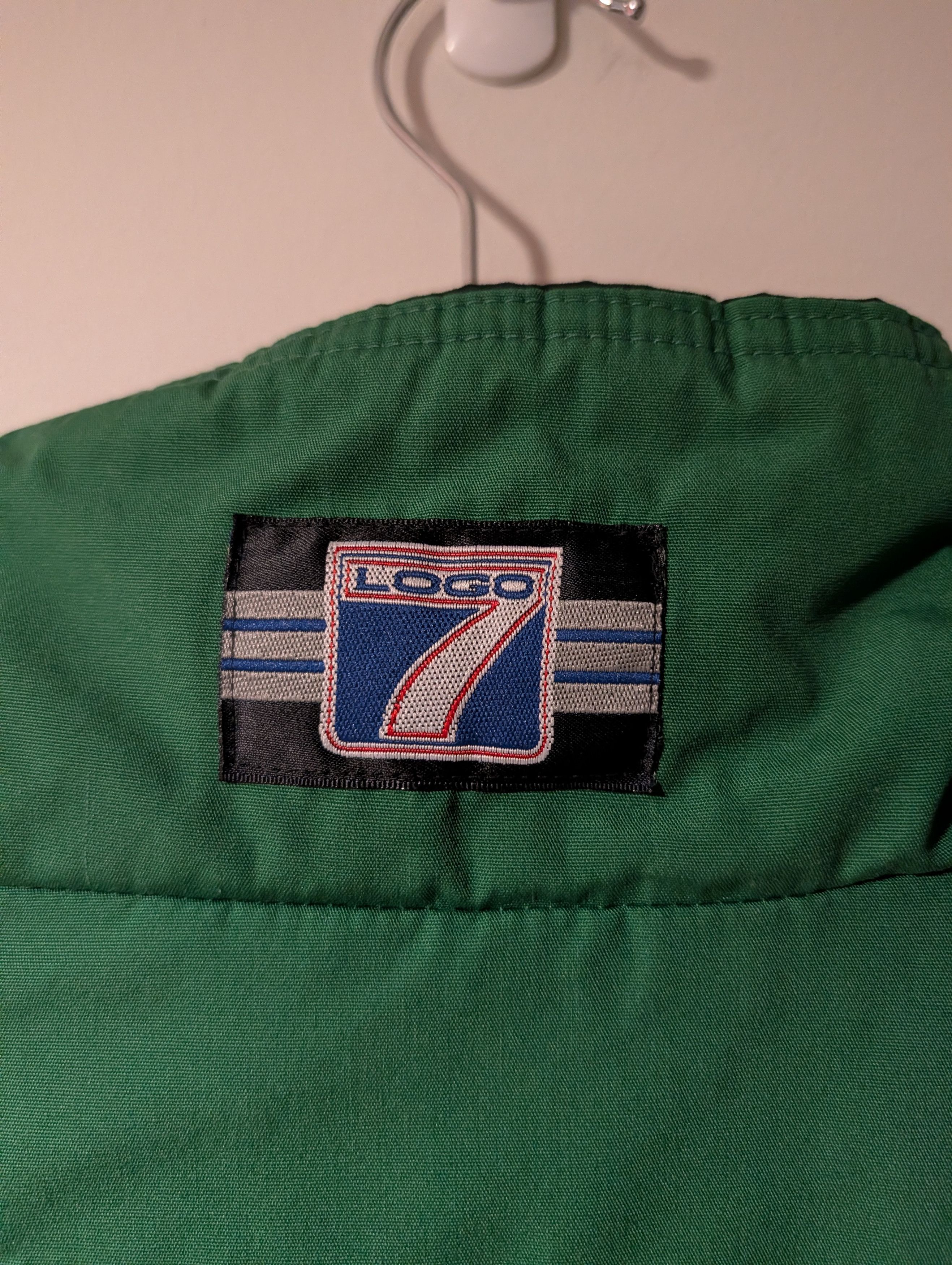 NFL Vtg 90s New York Jets Logo 7 Puffy Parka Jacket Gorpcore Size US XL / EU 56 / 4 - 8 Thumbnail