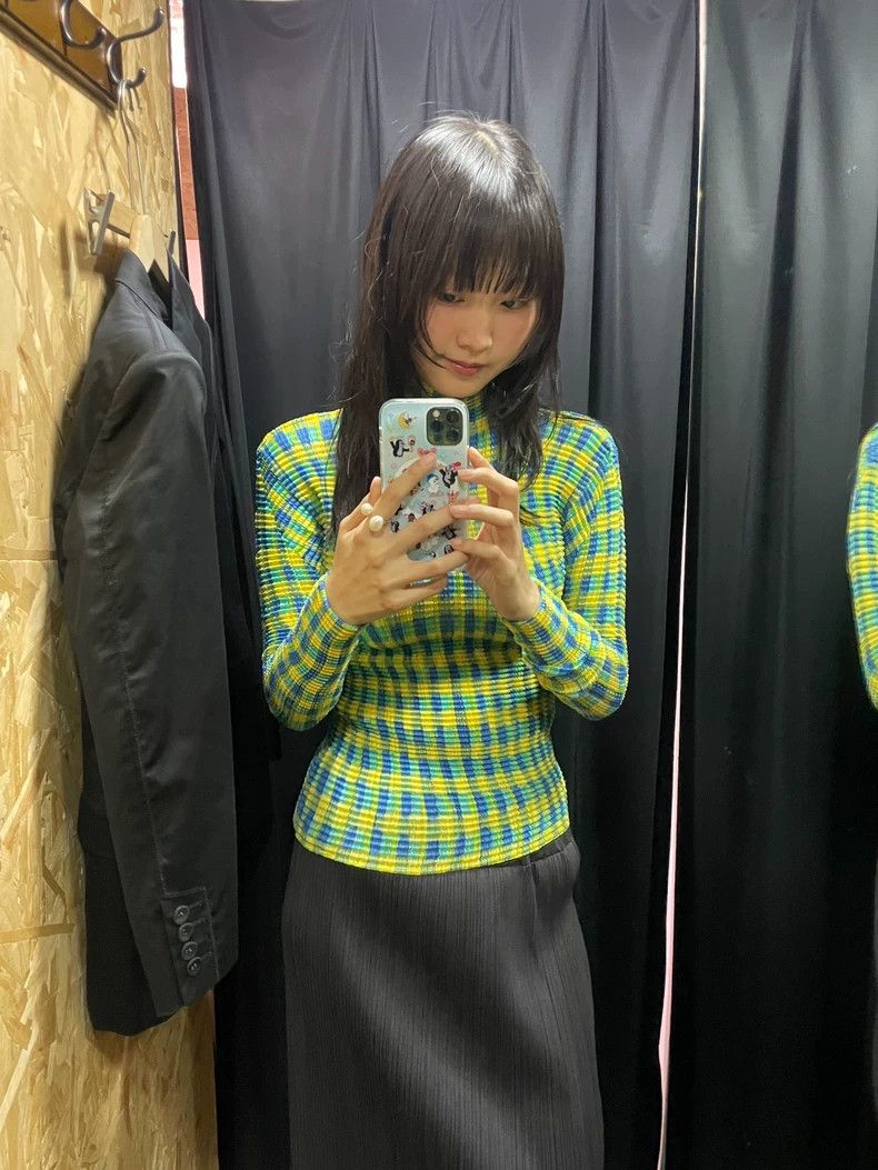 Issey Miyake issey miyake Plaid accordion pleated jacket Size M / US 6-8 / IT 42-44 - 2 Thumbnail