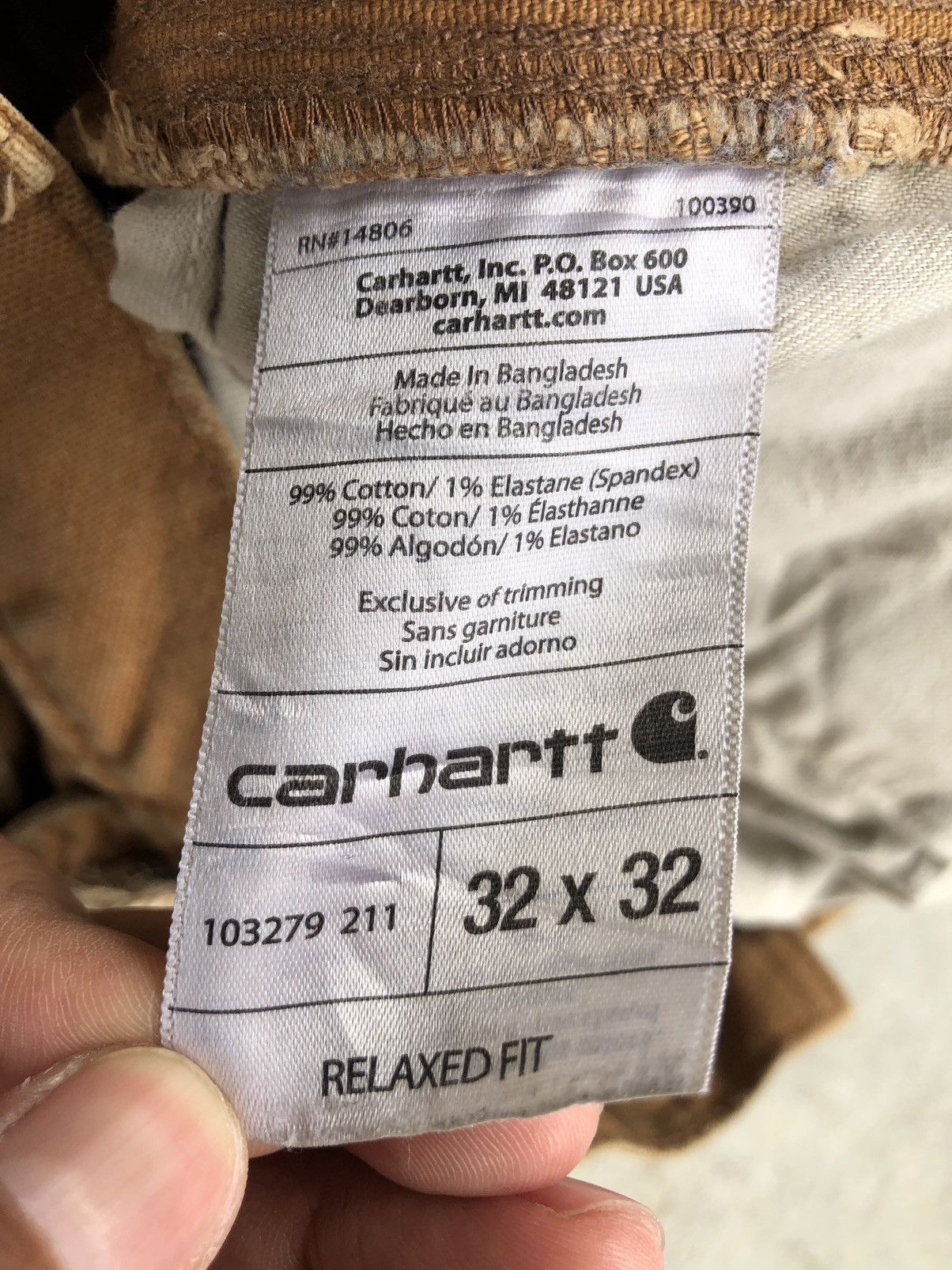 Carhartt Carharrt Distressed Jeans Carpenter Size US 32 / EU 48 - 19 Thumbnail