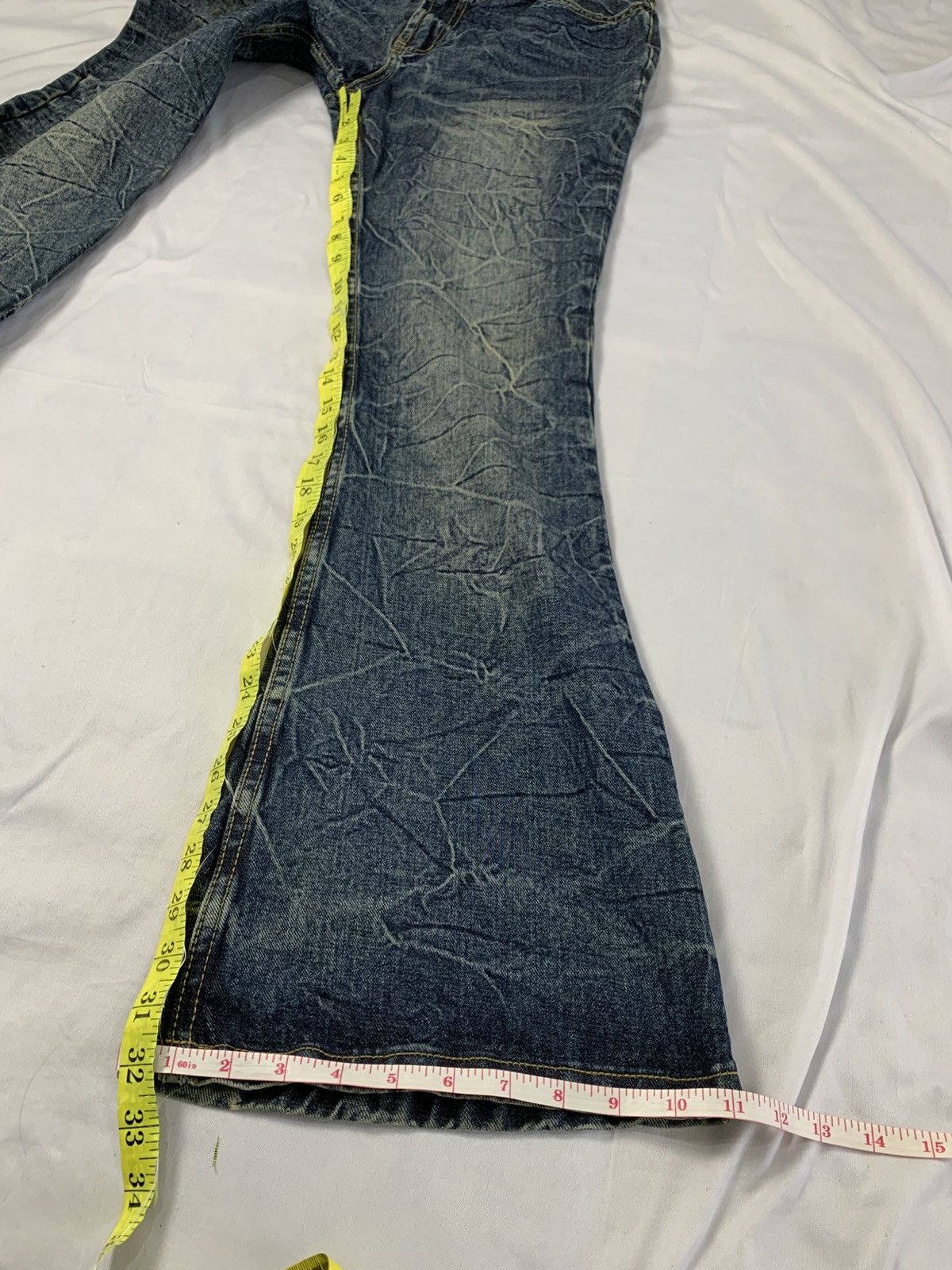 If Six Was Nine super flared mudwash batter jeans japan ifsx style lgb Size US 30 / EU 46 - 14 Thumbnail