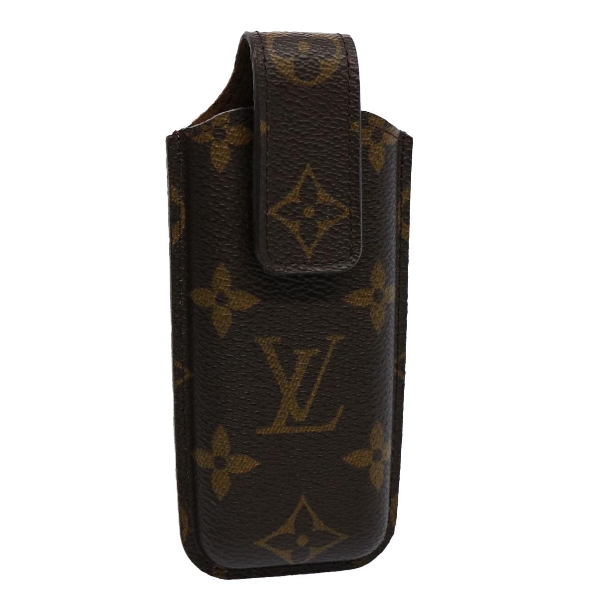 image of Louis Vuitton Monogram Etui Telephonne Japon Cell Phone Case M63050 Auth Am5293, Women's