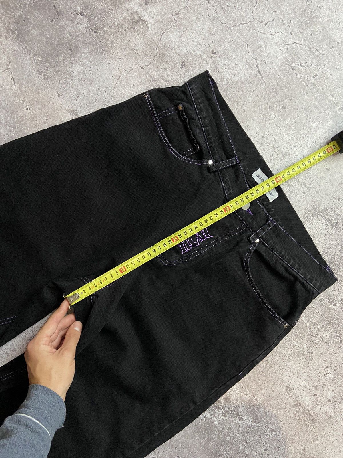 Vintage Heaven can wait - Purple Jeans Size US 32 / EU 48 - 13 Thumbnail