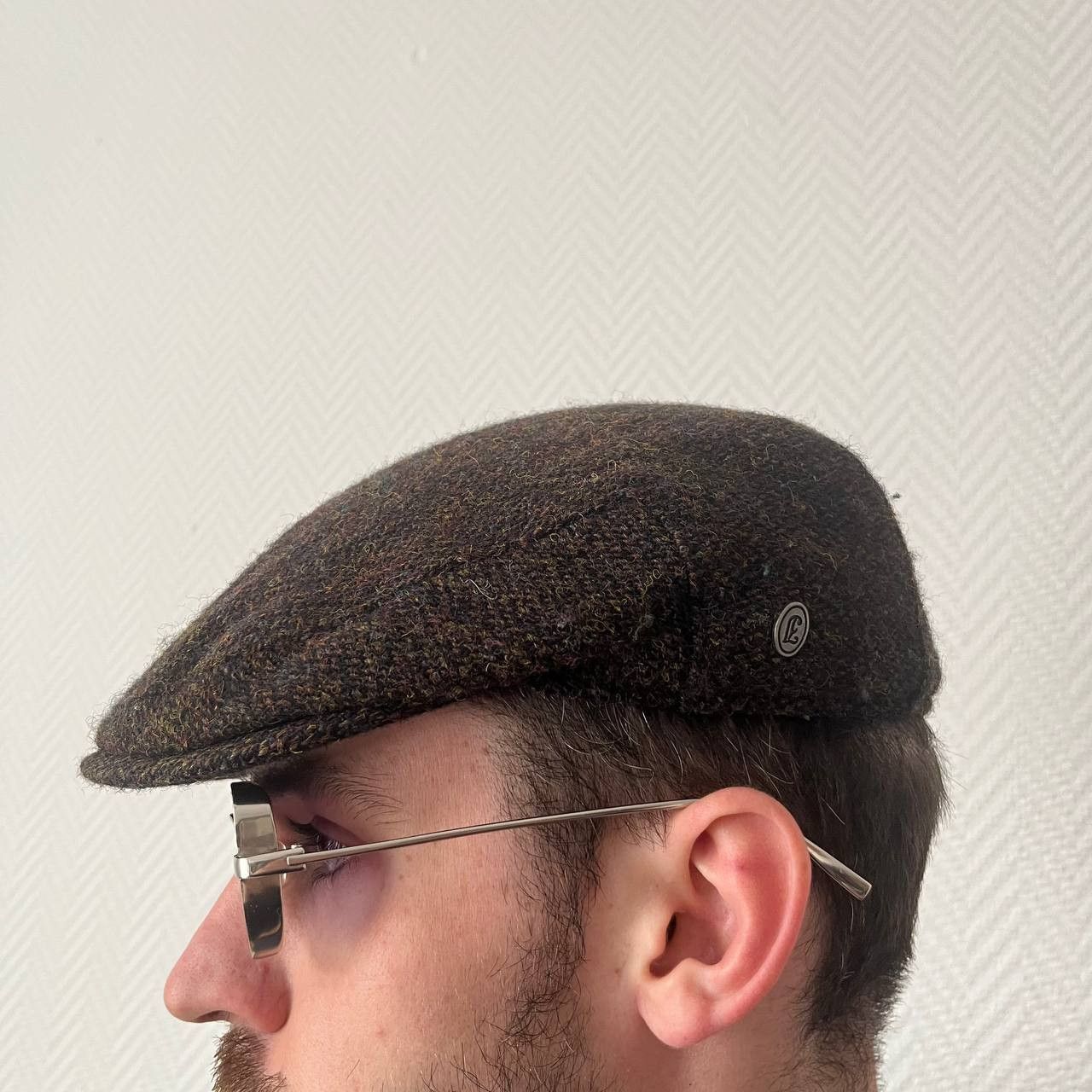Harris Tweed × Vintage Jaxon & James Harris Tweed Loch Alsh Flat Cap Hat Size ONE SIZE - 6 Thumbnail