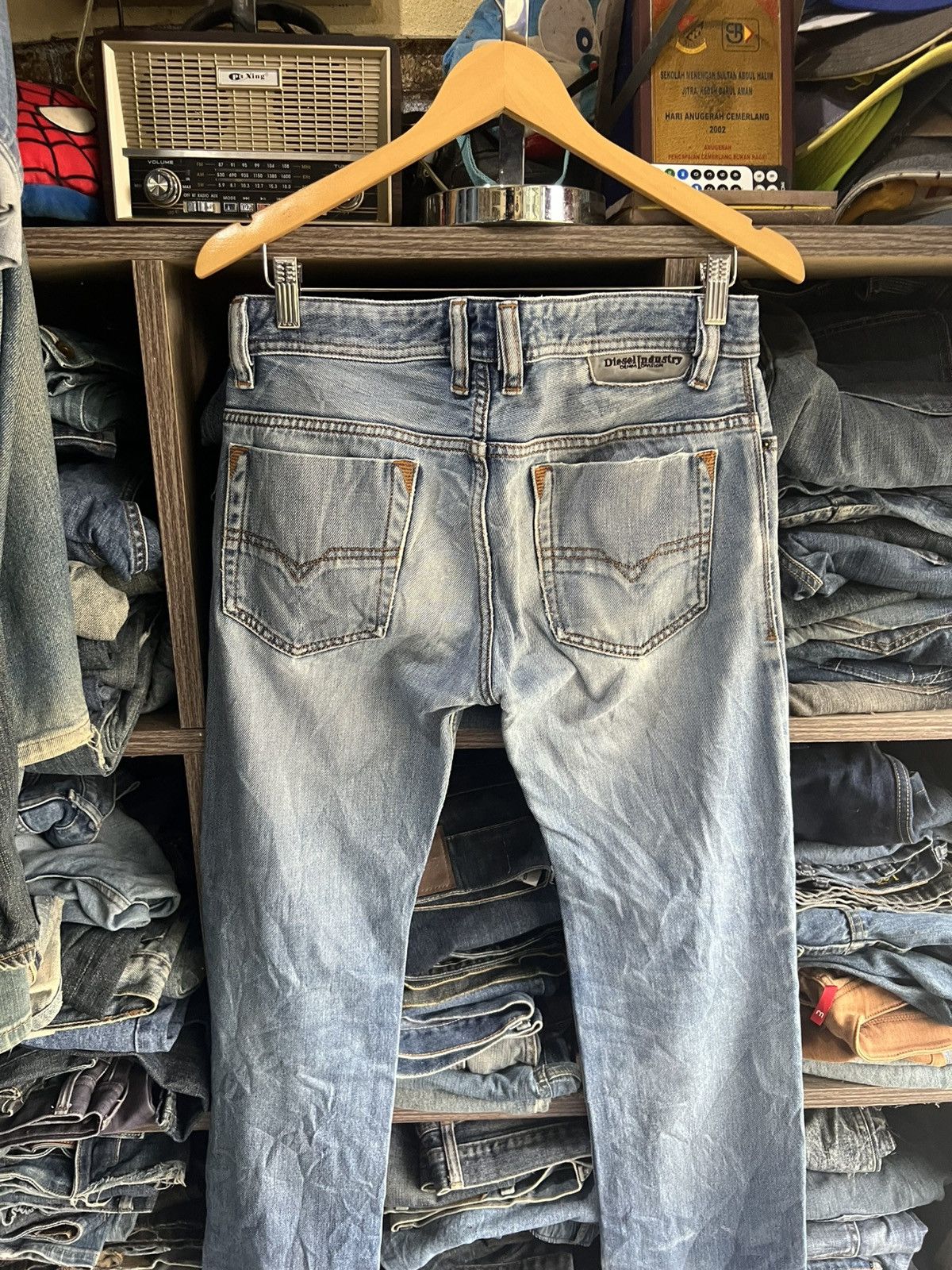 Diesel 🔥Vintage Diesel Safado Distressed Denim Size US 32 / EU 48 - 12 Thumbnail