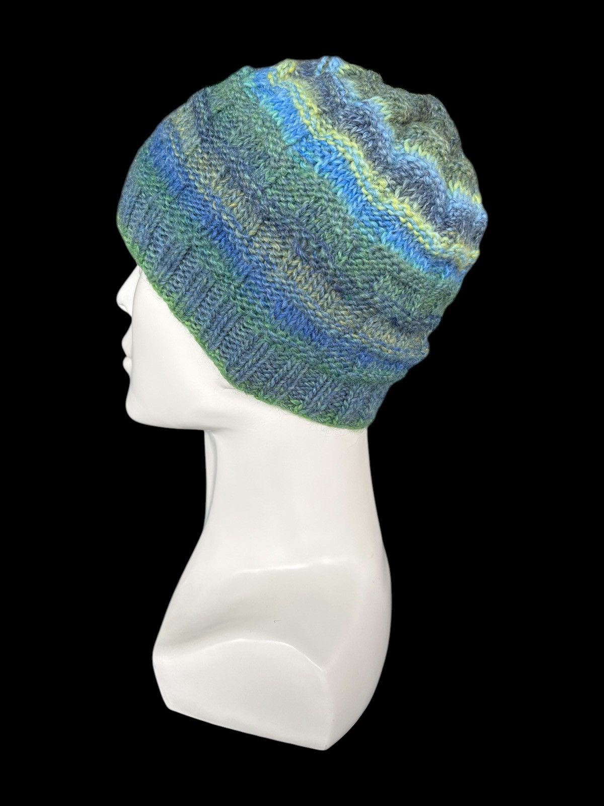Japanese Brand × Kapital × Vintage Crochet Knitted Handmade Beanie Hats Rare ☠️☠️ Size ONE SIZE - 1 Thumbnail
