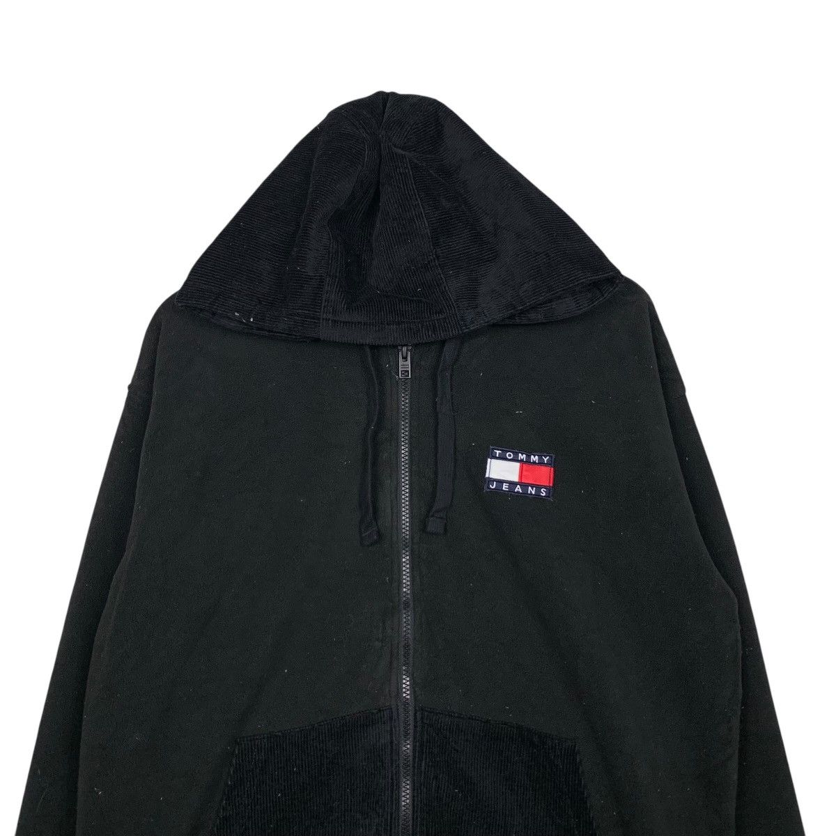 Tommy Hilfiger TOMMY JEANS Embroidery Logo Zipper Hoodies #1591-C71 Size US M / EU 48-50 / 2 - 2 Thumbnail