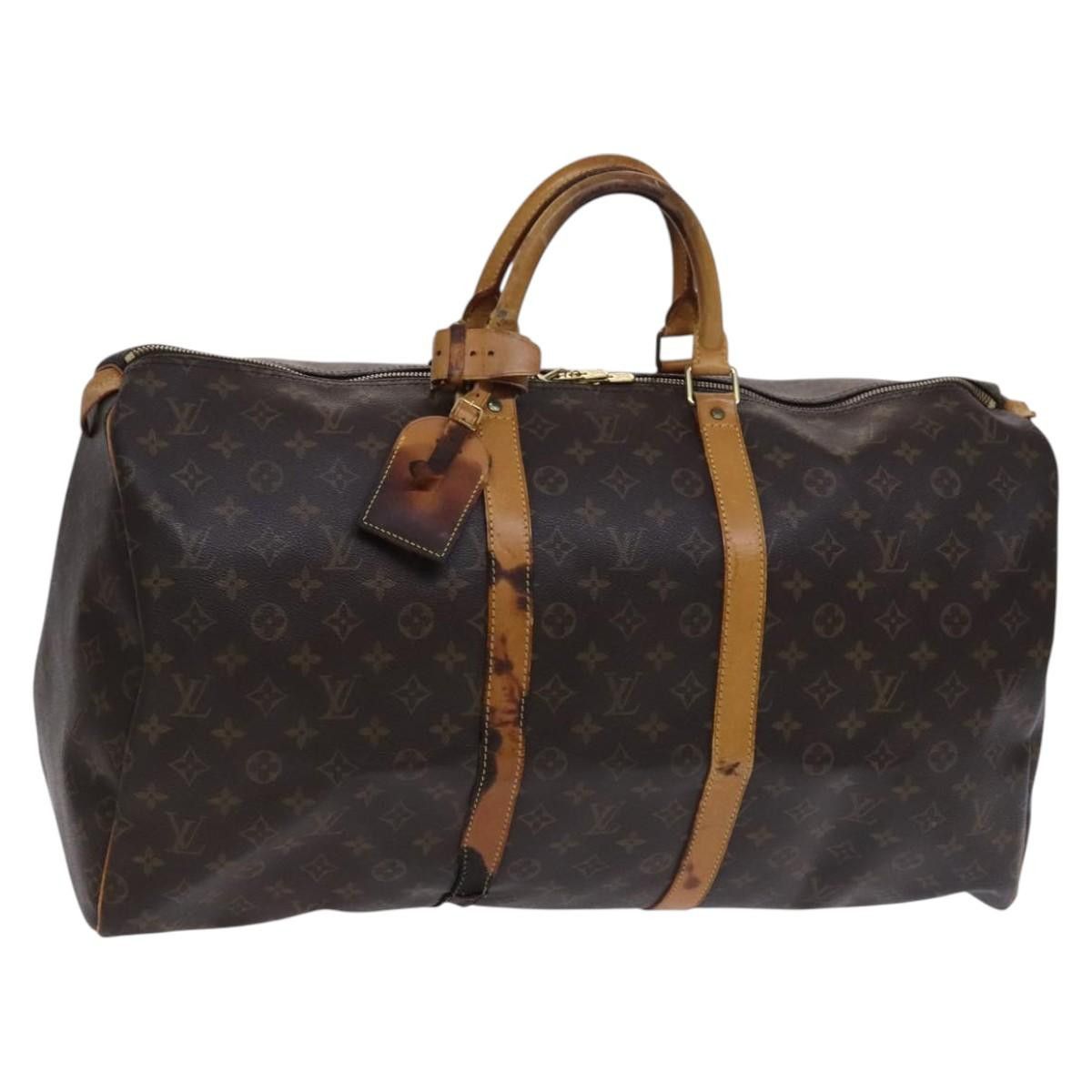 Louis Vuitton LOUIS VUITTON Monogram Keepall 55 Boston Bag M41424 Size ONE SIZE - 1 Thumbnail