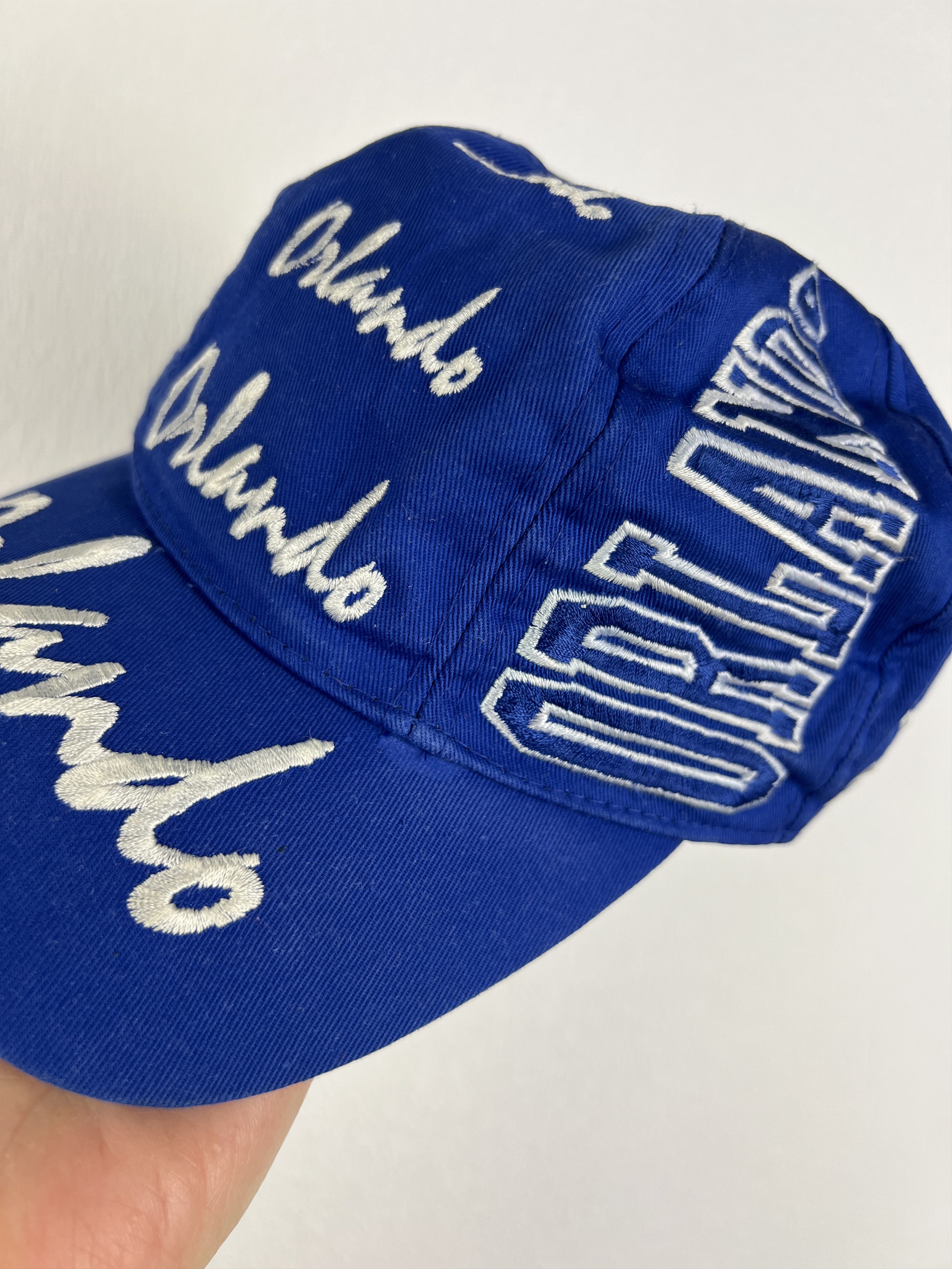 Vintage Vintage Orlando Magic Cap Har NBA Rare Adult Blue Snapback Size ONE SIZE - 10 Thumbnail