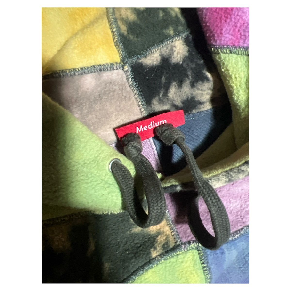 Supreme SUPREME Patchwork Hoodie (SS19) — Medium Size US M / EU 48-50 / 2 - 3 Thumbnail