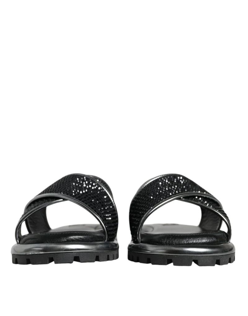 Dolce & Gabbana o1y0125 Slippers in Black Size US 10 / EU 43 - 5 Thumbnail