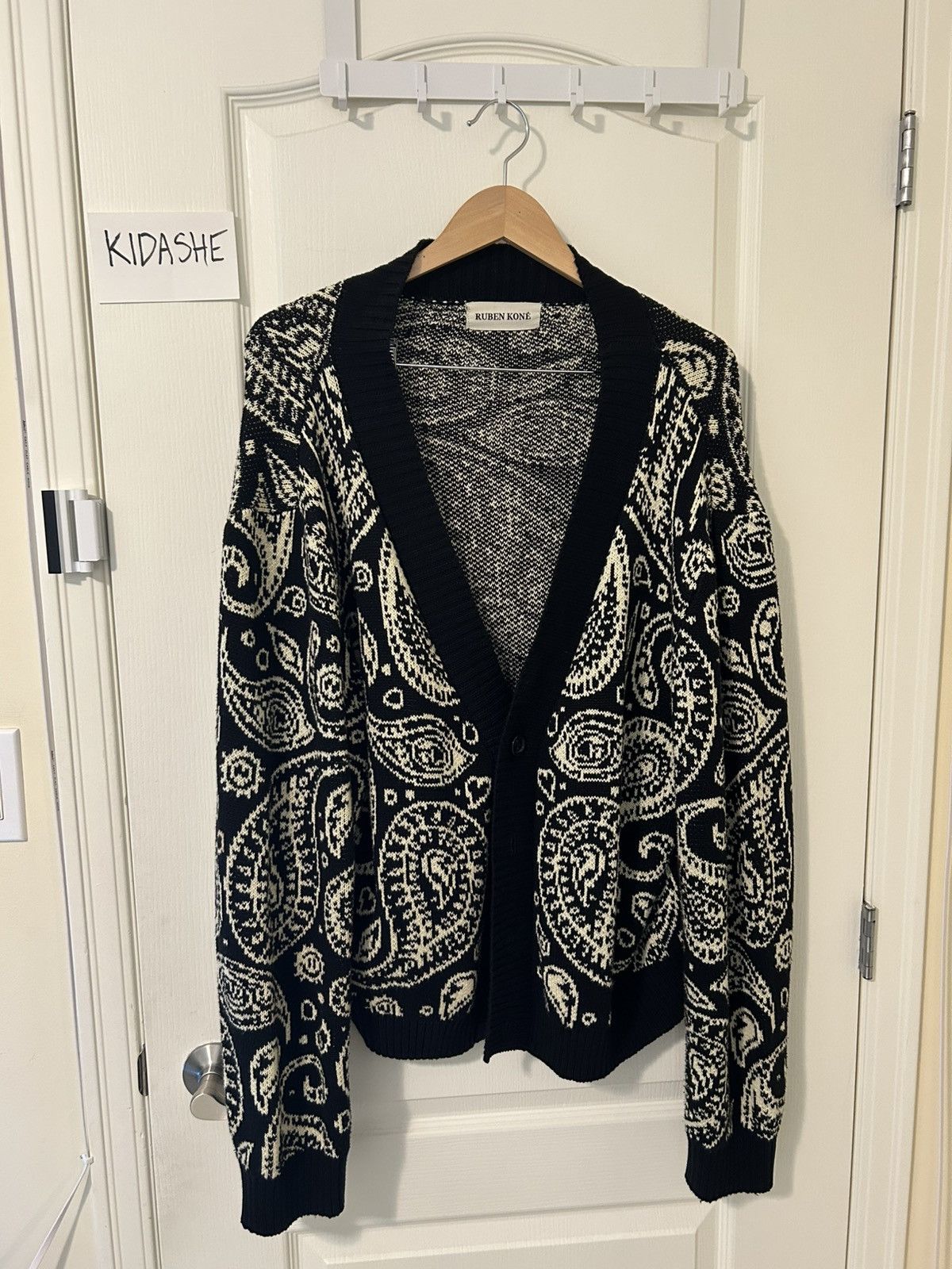 Ruben Kone Ruben Kone Paisley Cardigan Size US M / EU 48-50 / 2 - 1 Thumbnail