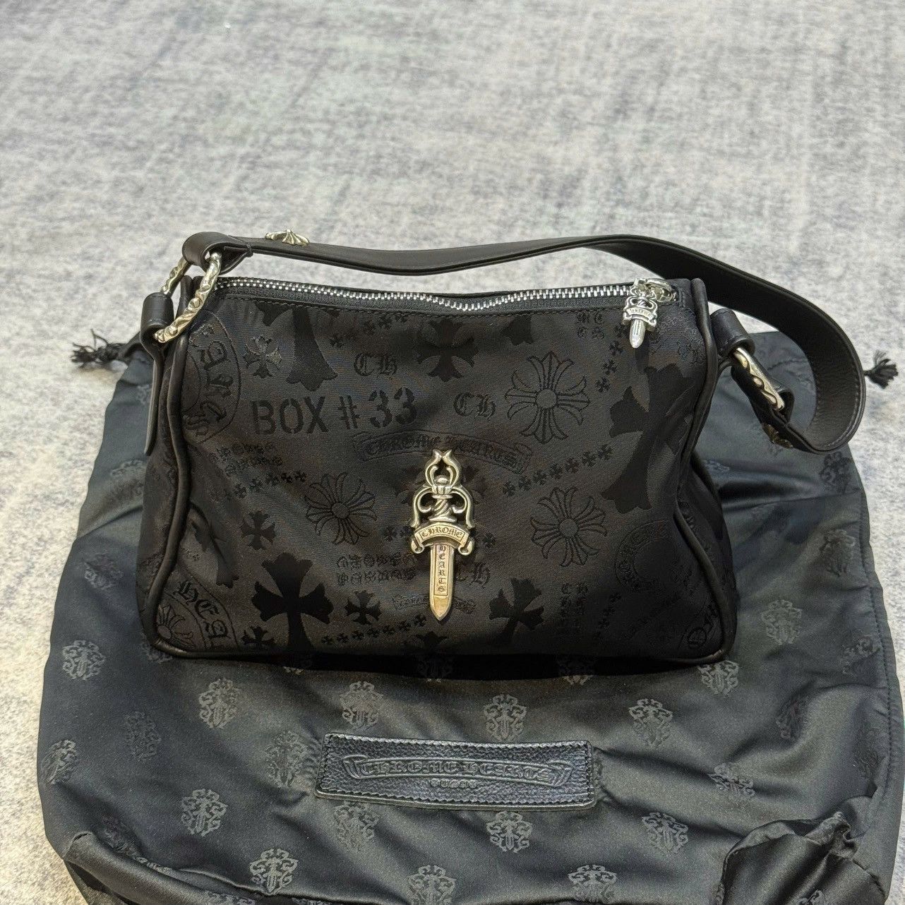 Chrome Hearts Chrome Hearts small chicken nugget bag Multi Motif Nylon Size ONE SIZE - 1 Thumbnail
