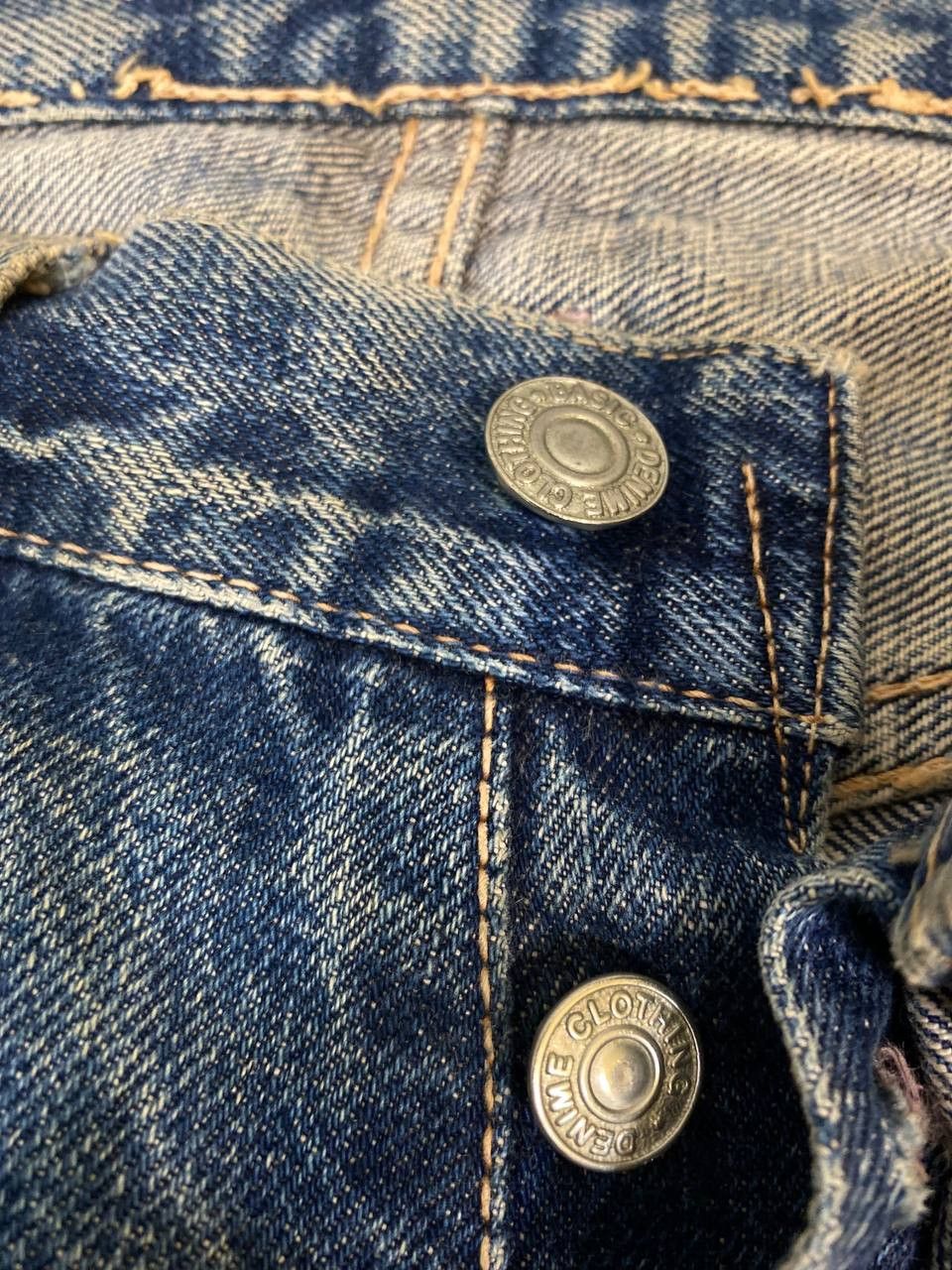 Denime vintage denime shashiko selvedge denim nice design Size US 30 / EU 46 - 12 Thumbnail