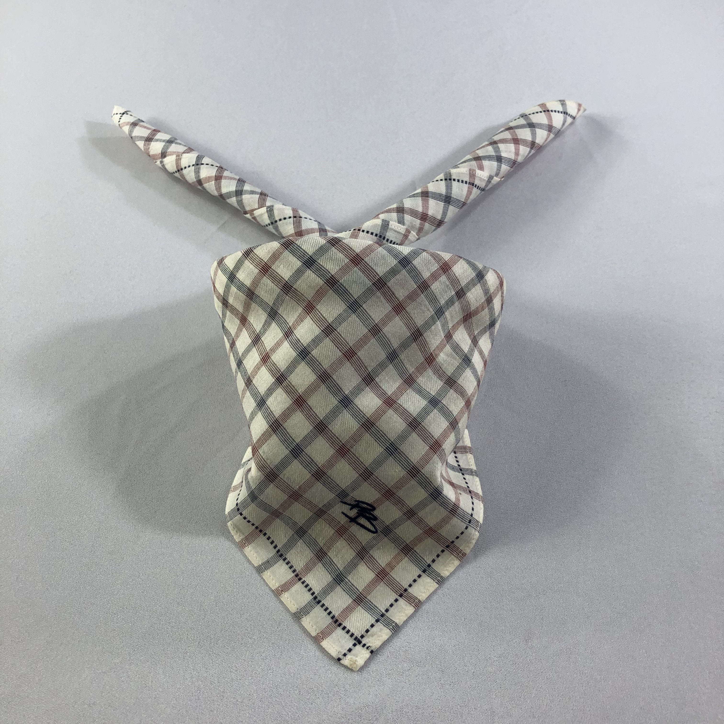 Pierre Balmain × Vintage Pierre Balmain Handkerchief Neckerchief Bandana H2114 Size ONE SIZE - 2 Thumbnail