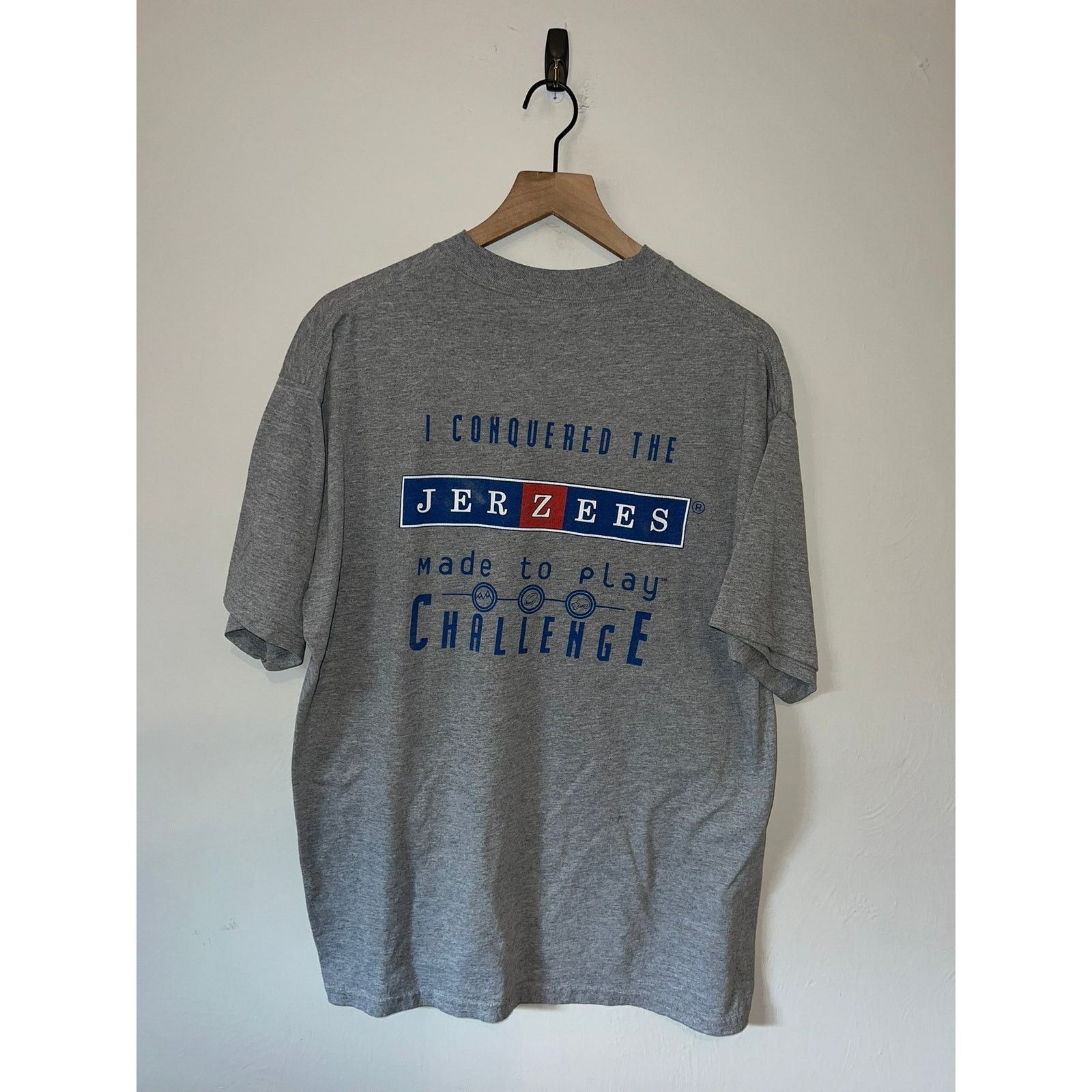 Jerzees Vintage Jerzees Made To Play Challenge Shirt Promo Tee XL Size US XL / EU 56 / 4 - 1 Thumbnail