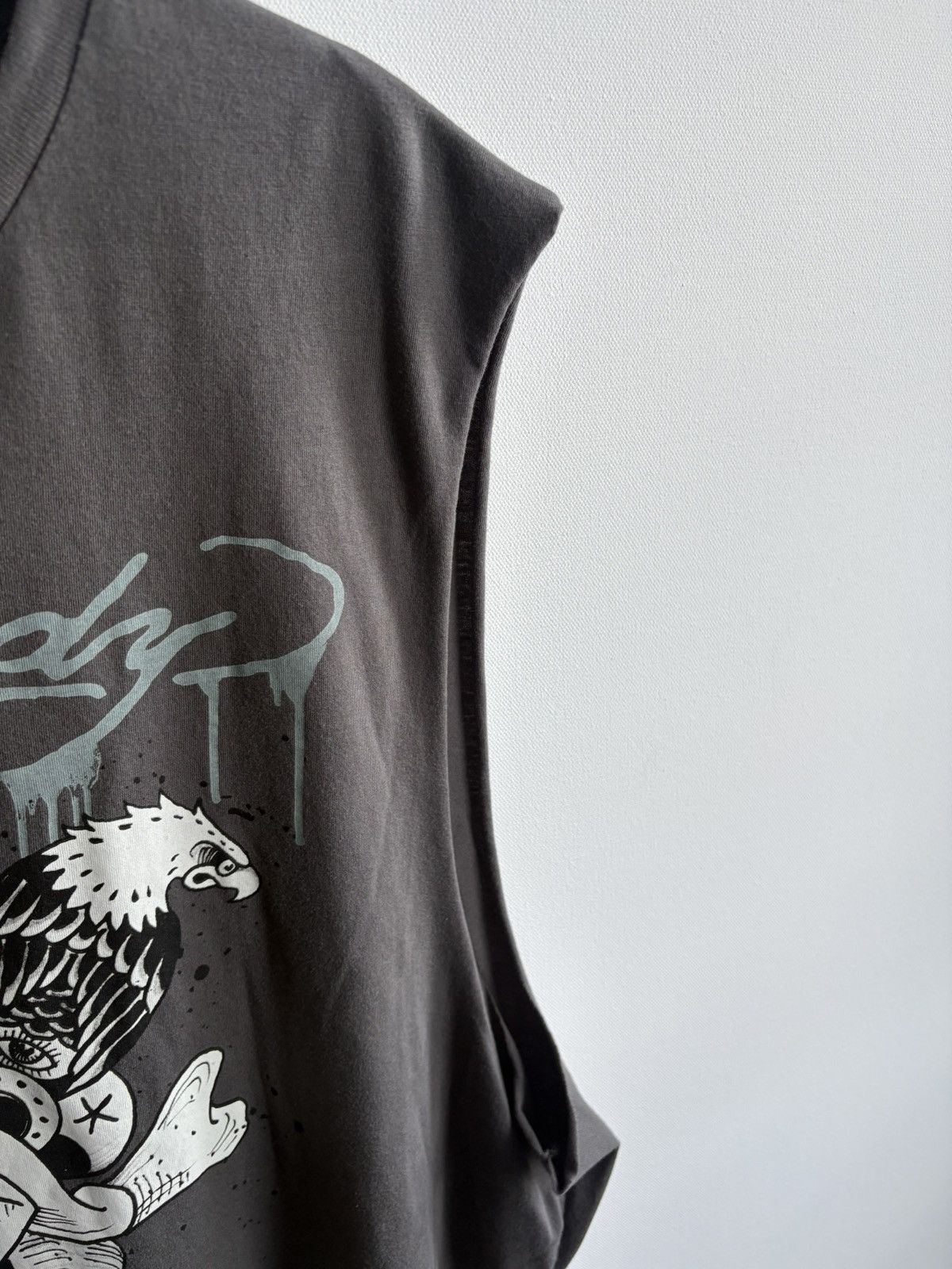 Ed Hardy Streetwear Hype Y2K Ed Hardy Skull Eagle Tank Top Size US XXL / EU 58 / 5 - 3 Thumbnail