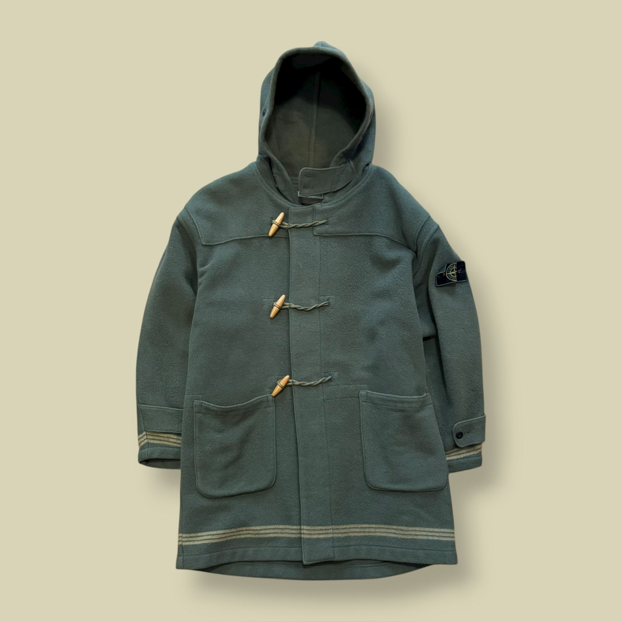 Stone Island Stone Island Montgomery Green Coat Size US L / EU 52-54 / 3 - 1 Thumbnail