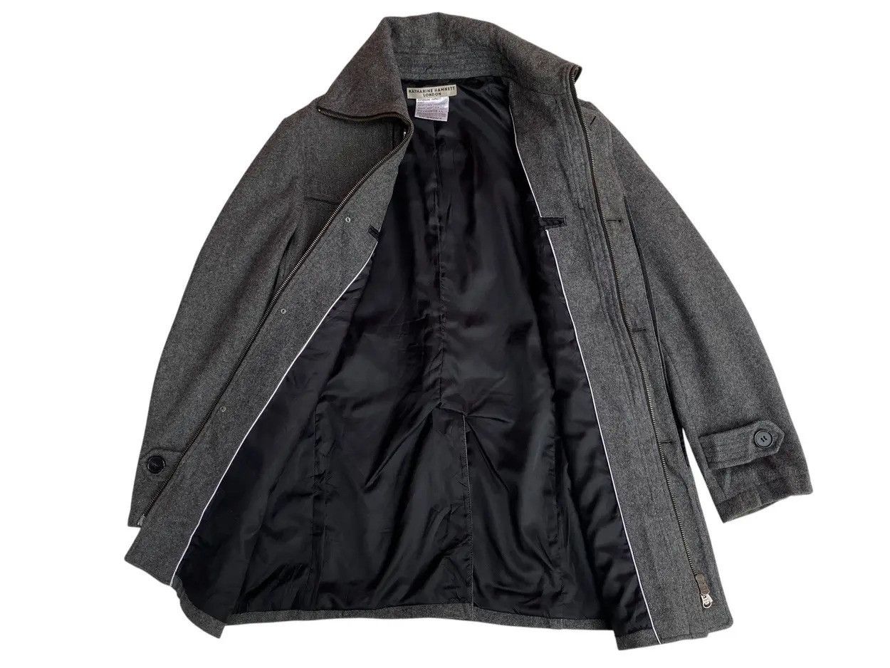 Katharine Hamnett London Katharine Hamnett London Wool Jacket Size L / US 10 / IT 46 - 3 Thumbnail