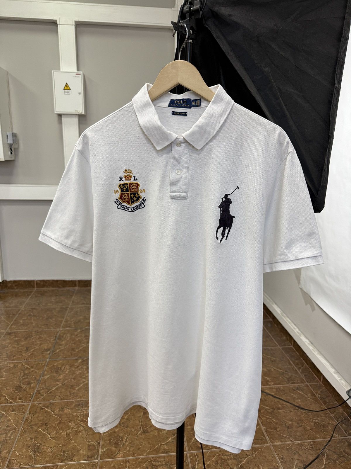 Polo Ralph Lauren 🇺🇸 Polo Ralph Lauren Custom Slim Fit Polo T-Shirt Chief Keef Size US XXL / EU 58 / 5 - 1 Thumbnail