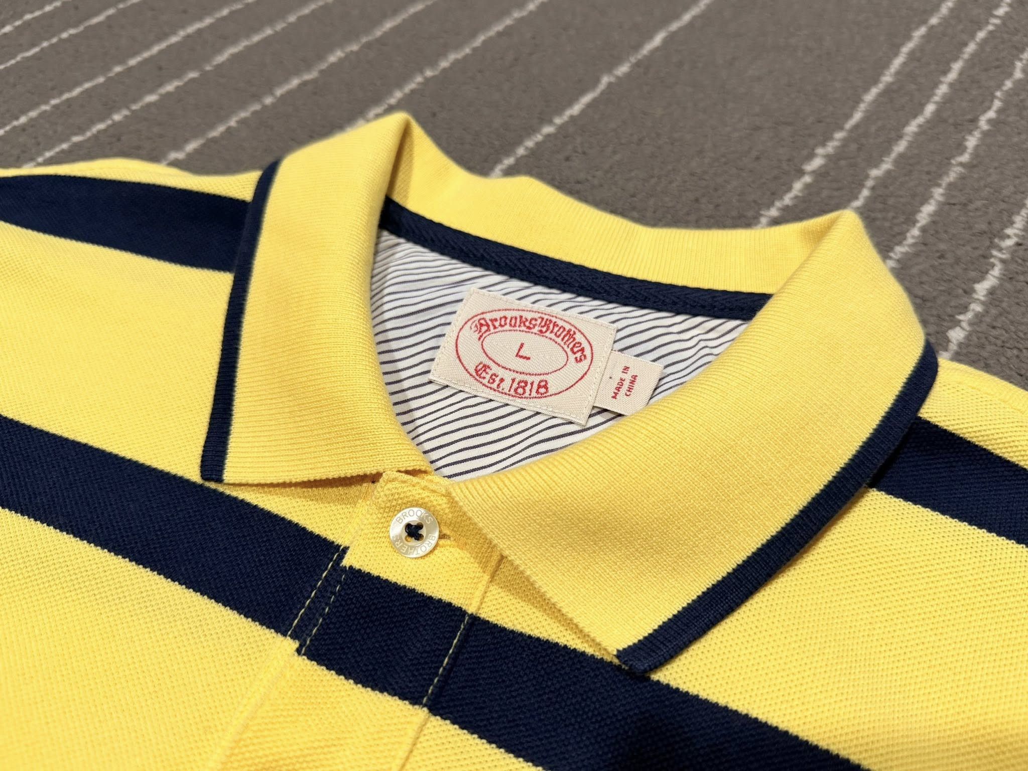Brooks Brothers Brooks Brothers polo Tee L 2415 Size US L / EU 52-54 / 3 - 9 Thumbnail