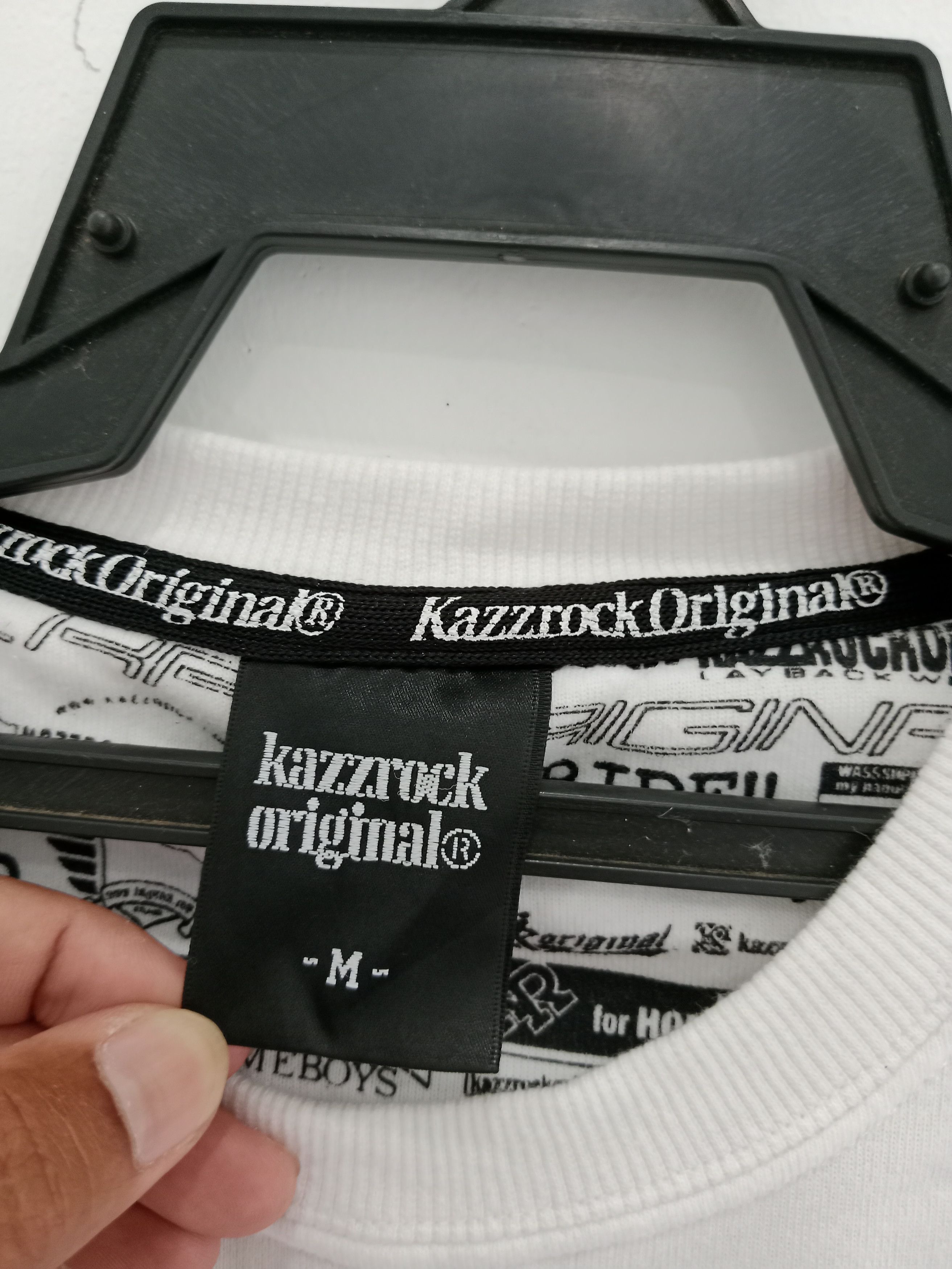 Japanese Brand Kazzrock Original Sweatshirt Nice Print Size US M / EU 48-50 / 2 - 5 Thumbnail