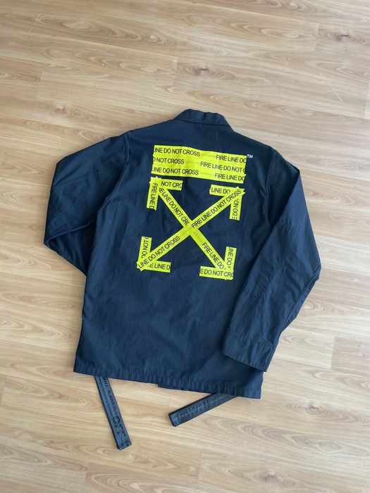 Off white outlet firetape jacket