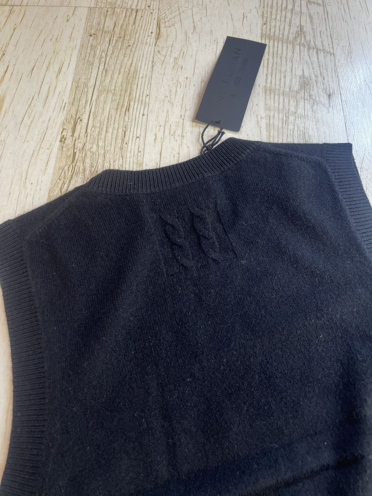 Nili Lotan Nili Lotan Cashmere May Sweater Tank Top Size L NWT Size L / US 10 / IT 46 - 8 Thumbnail