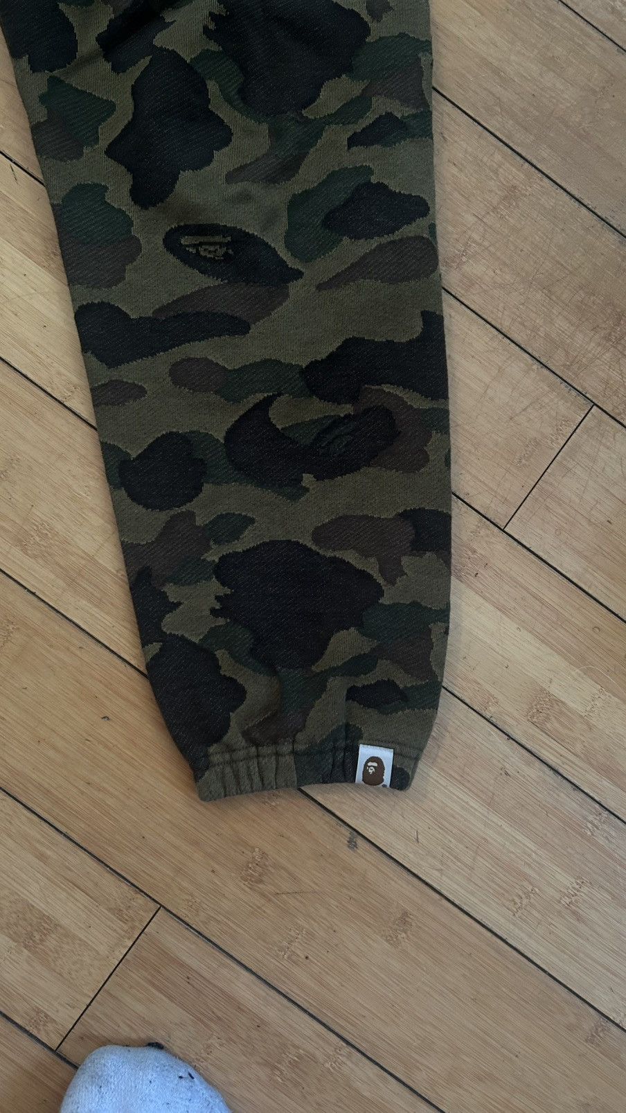 Bape 1st Camo Jacquard Sweat Pants Size US 30 / EU 46 - 4 Thumbnail