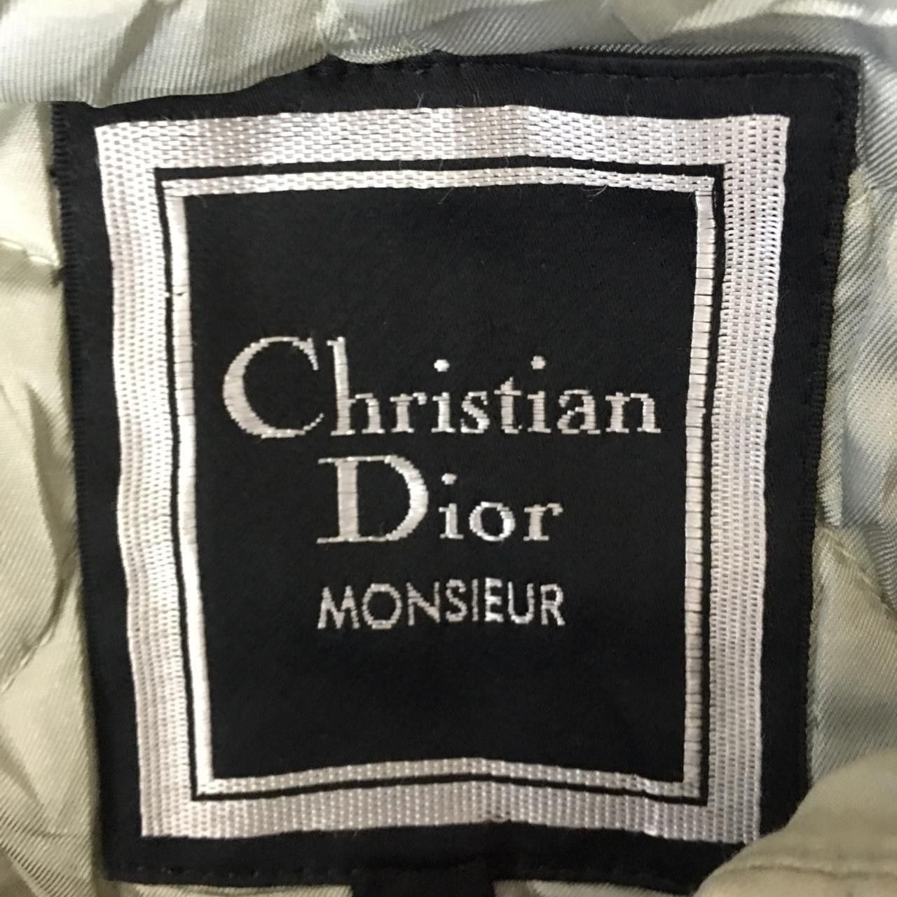 Vintage Vtg 90’ CHRISITAN DIOR PARIS Monsieur Distress Design Parka Size XL / US 12-14 / IT 48-50 - 4 Thumbnail