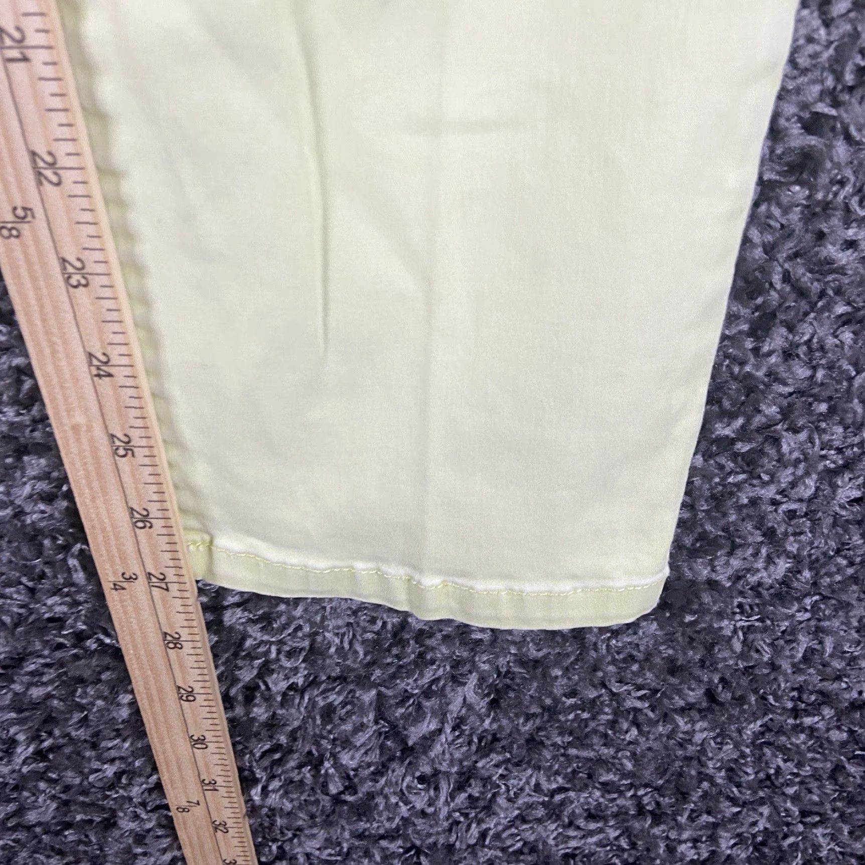Vintage Chico’s Pants Women Adult 0 Yellow Size 25" / US 0 / IT 36 - 6 Thumbnail