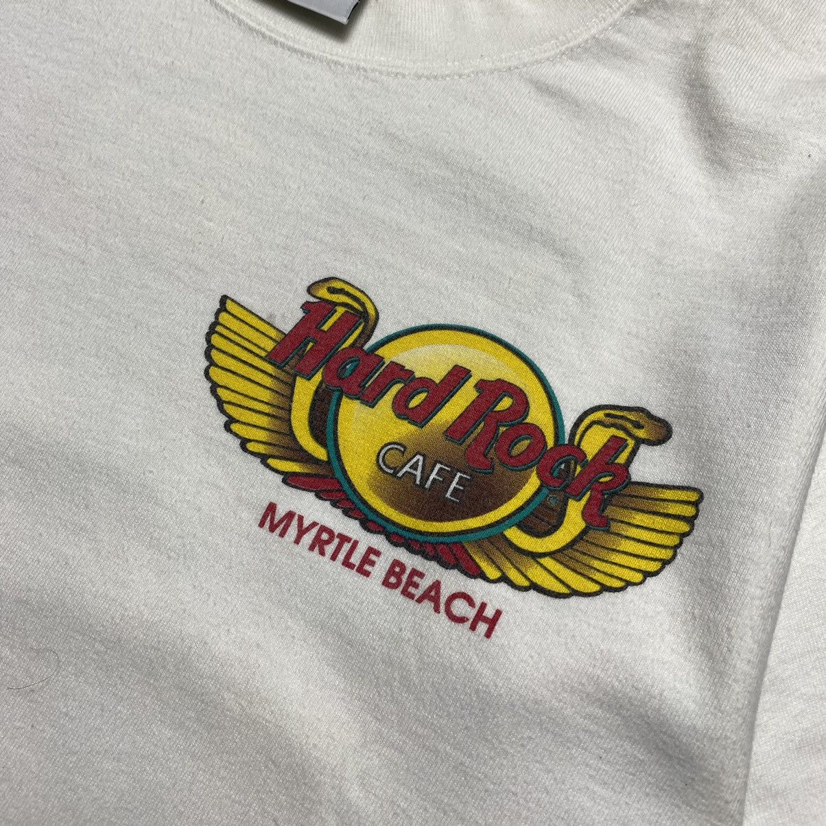 Hard Rock Cafe Vintage Hard Rock Cafe Pharaoh Big graphic logo tee Size US S / EU 44-46 / 1 - 8 Thumbnail
