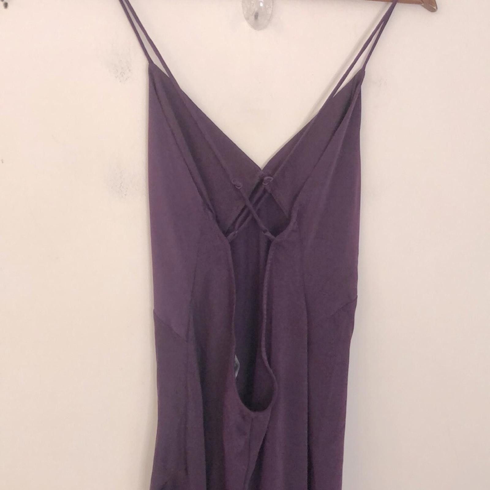 Other Banana Republic Factory Purple maxi dress trappy Plus SZ 16 Size XXL / US 16-18 / IT 52-54 - 2 Thumbnail