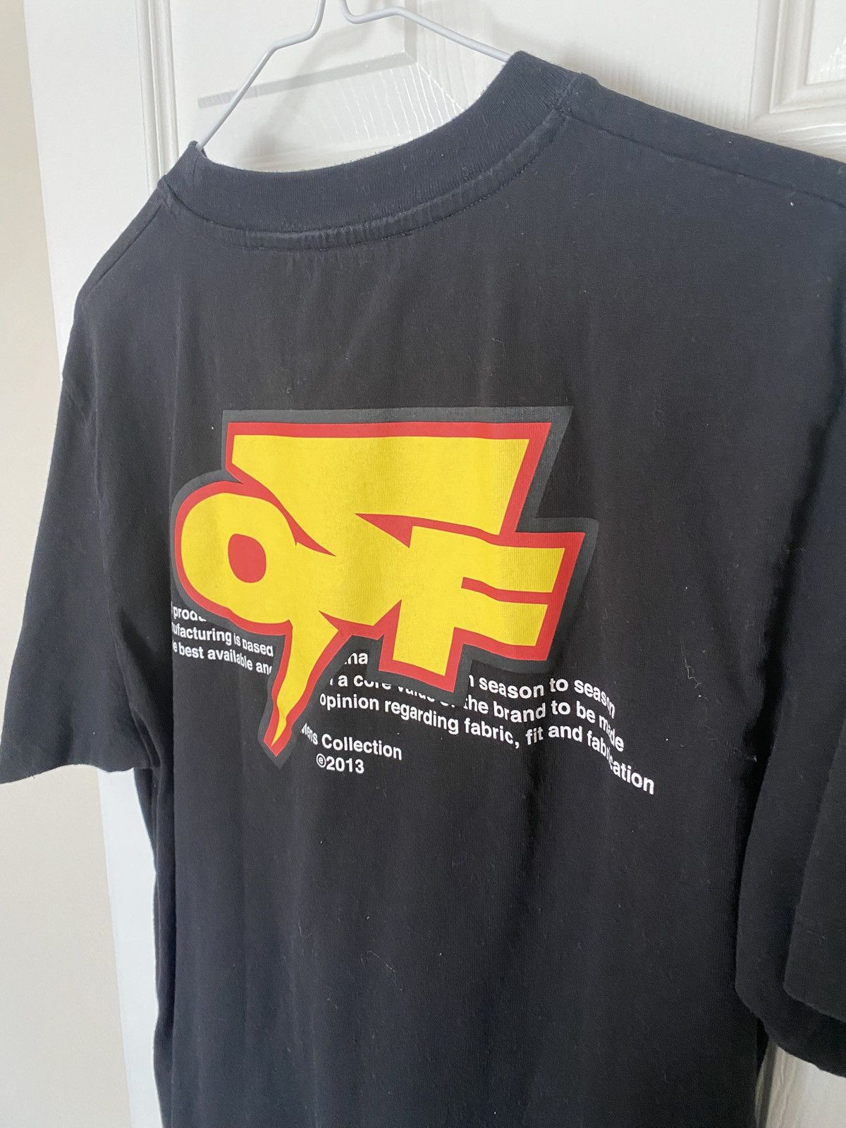 Off-White Off-White Thunder T Shirt Size Medium Size US M / EU 48-50 / 2 - 3 Thumbnail