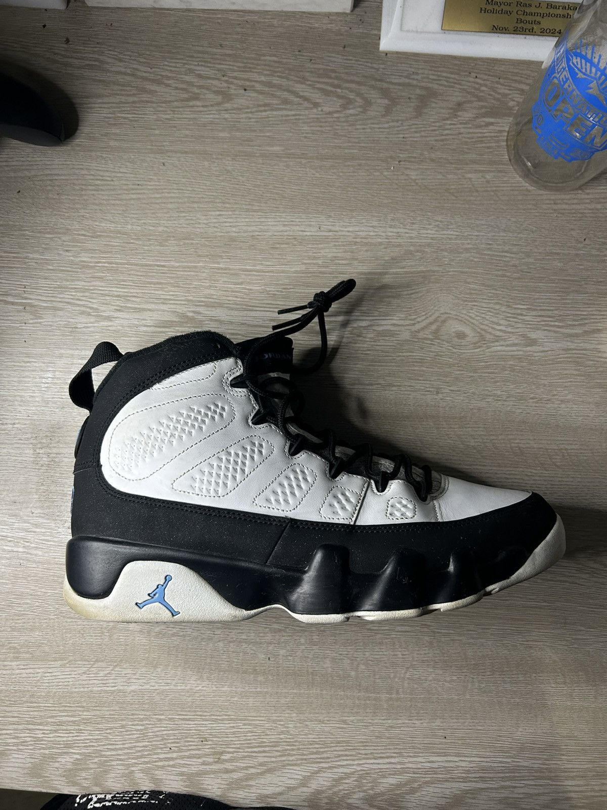 Jordan Brand Air Jordan Retro 9 “University Blue” Size US 9.5 / EU 42-43 - 2 Thumbnail