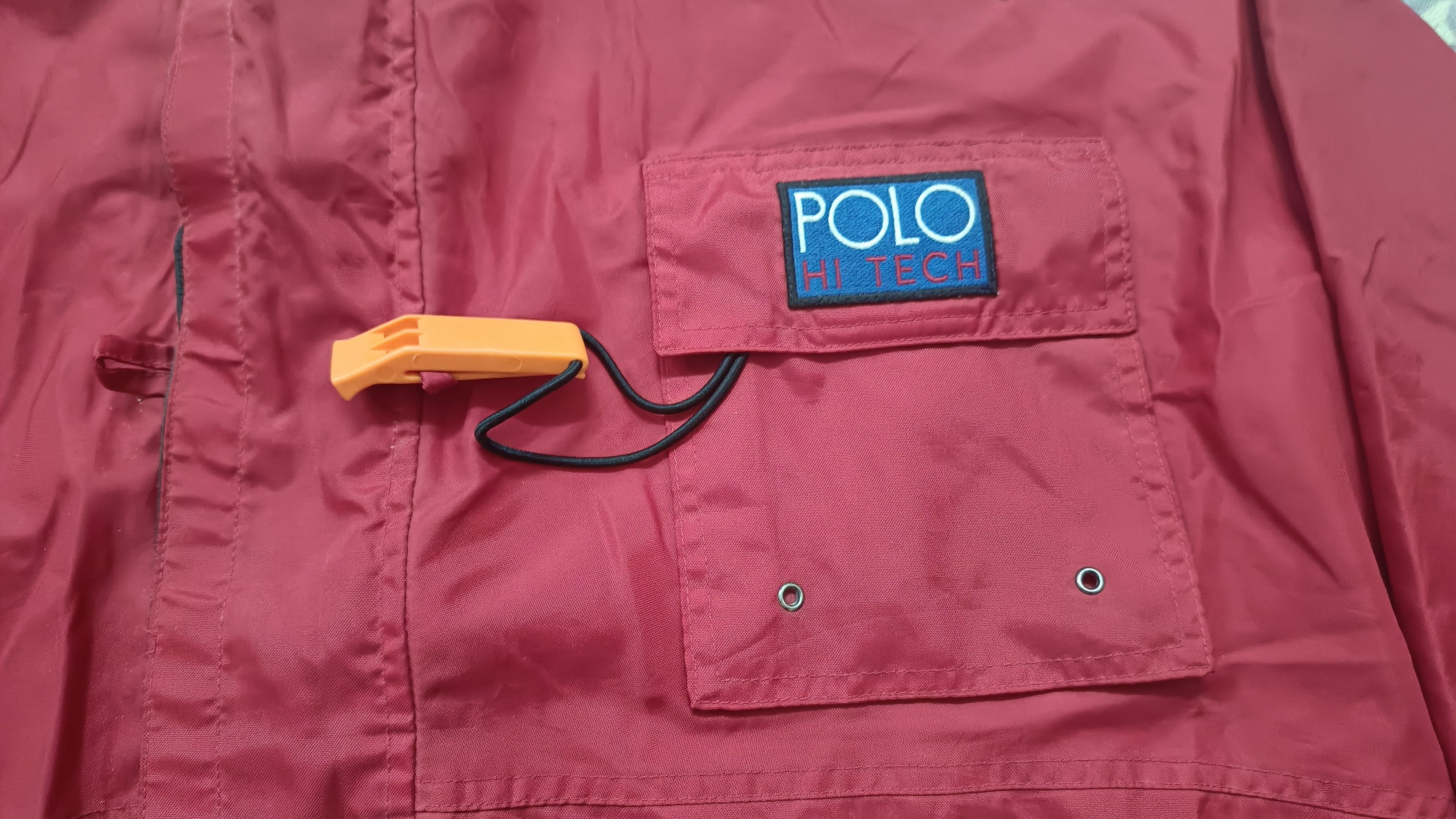 Polo Ralph Lauren 🔥🔥 Rare Vintage 90s Polo RL Beach Raincoat Size US L / EU 52-54 / 3 - 3 Thumbnail