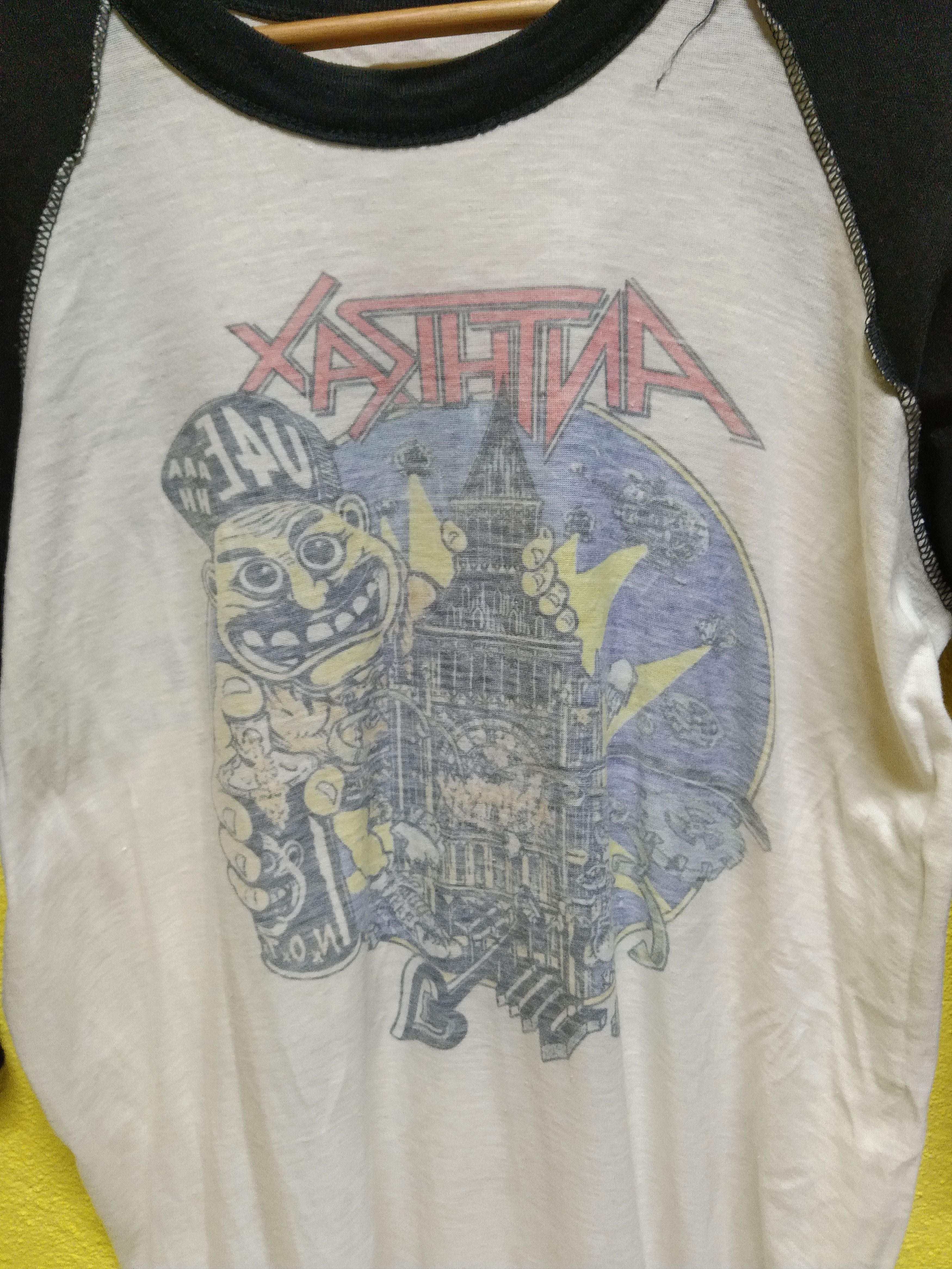Band Tees Vintage Anthrax 3Q Tees Size US M / EU 48-50 / 2 - 3 Thumbnail