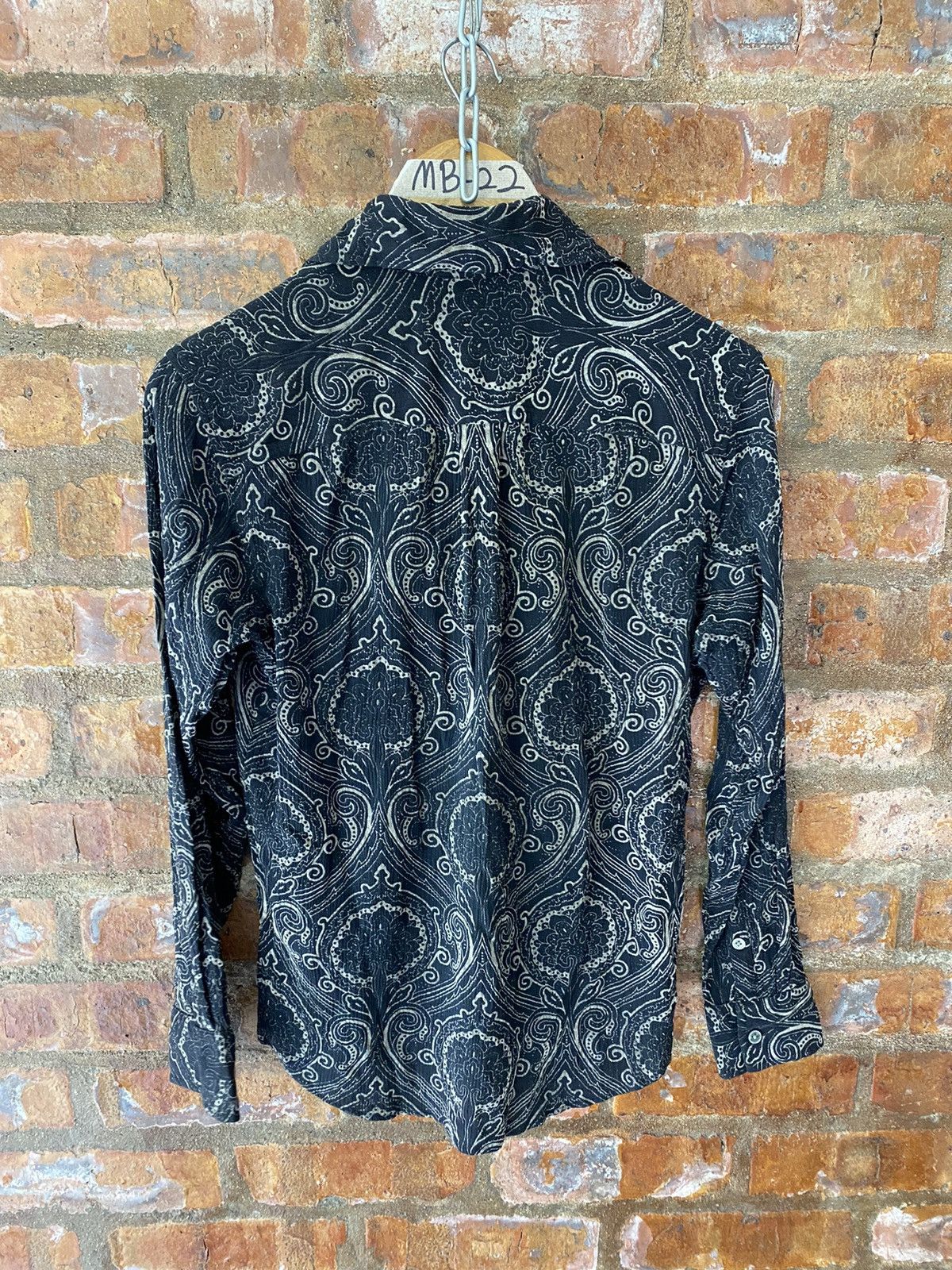Katharine Hamnett London 2000s 100% rayon Tribal Paisley Size US M / EU 48-50 / 2 - 8 Thumbnail