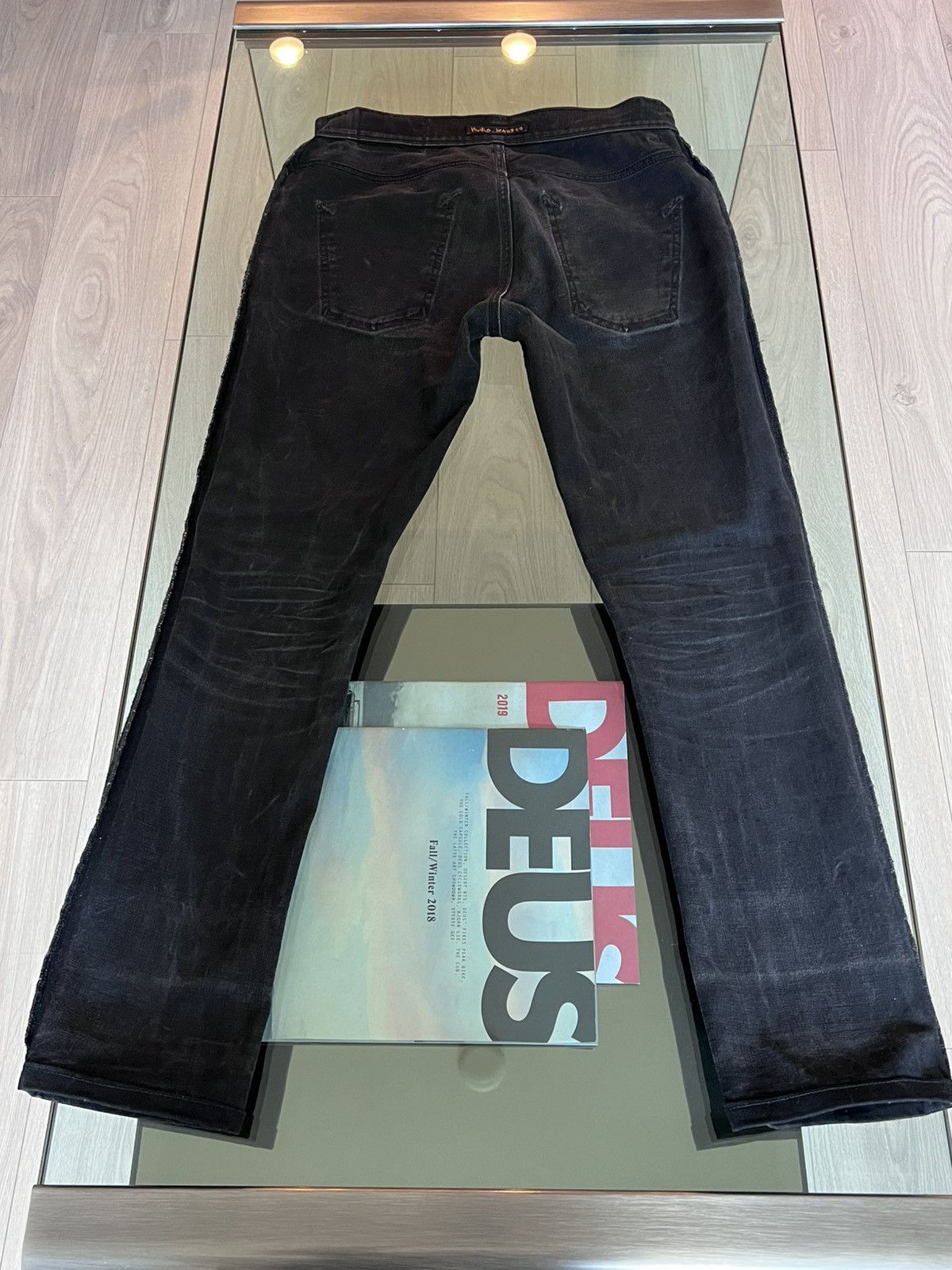 Nudie Jeans Nudie Grim Tim Re-Use Program Denim Jeans Size US 30 / EU 46 - 5 Thumbnail