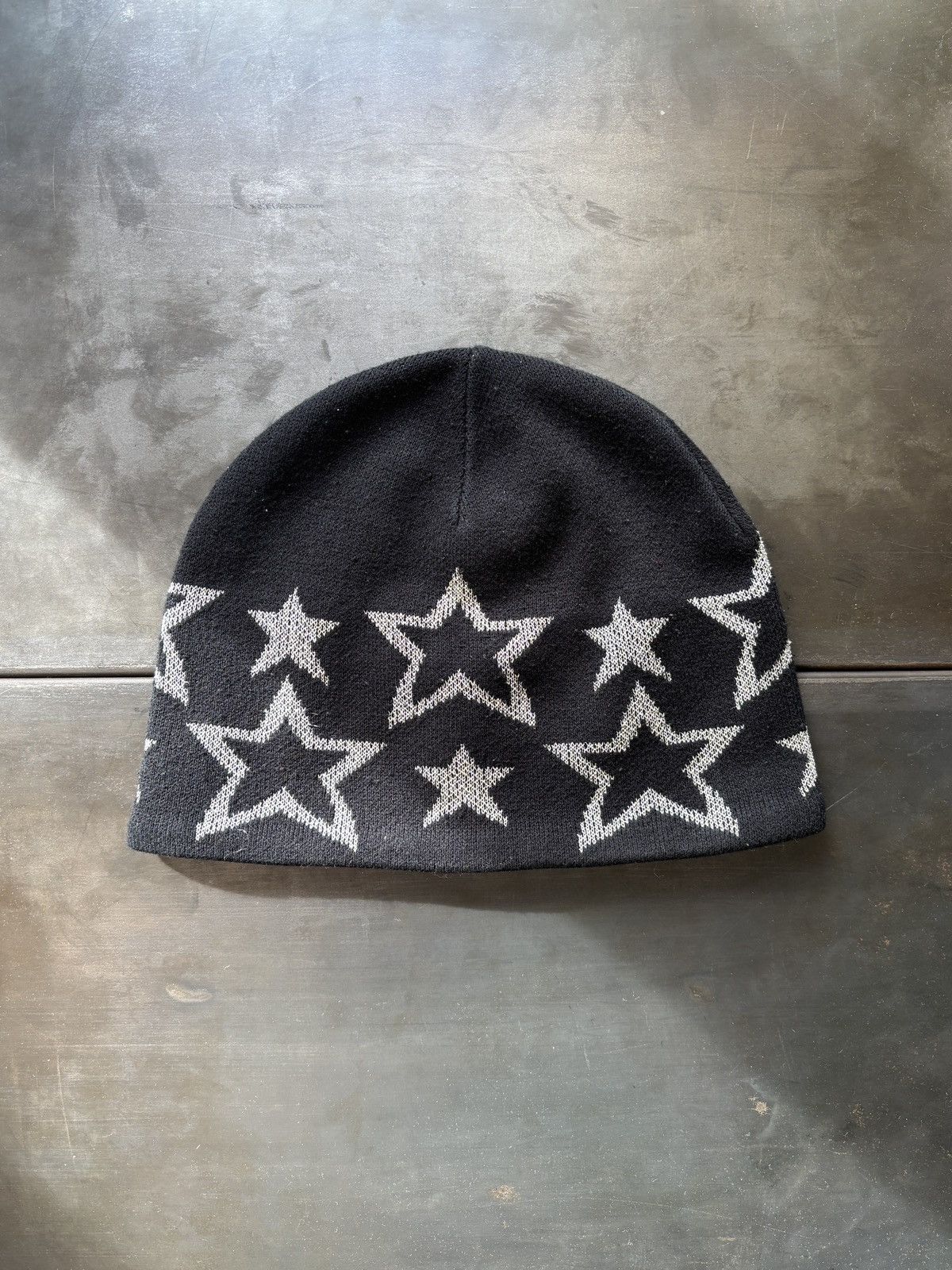 H&M × Vintage 2000s H&M Beanie Star Print Glitter ALP Vintage H and M Hat Size ONE SIZE - 2 Thumbnail