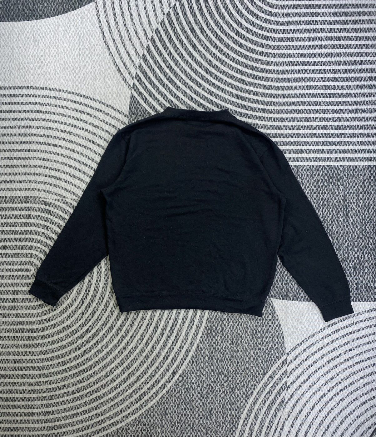 Kansai Yamamoto Vintage Kansai Jeans Black Embroidered Longsleeve Sweatshirt Size US M / EU 48-50 / 2 - 2 Thumbnail